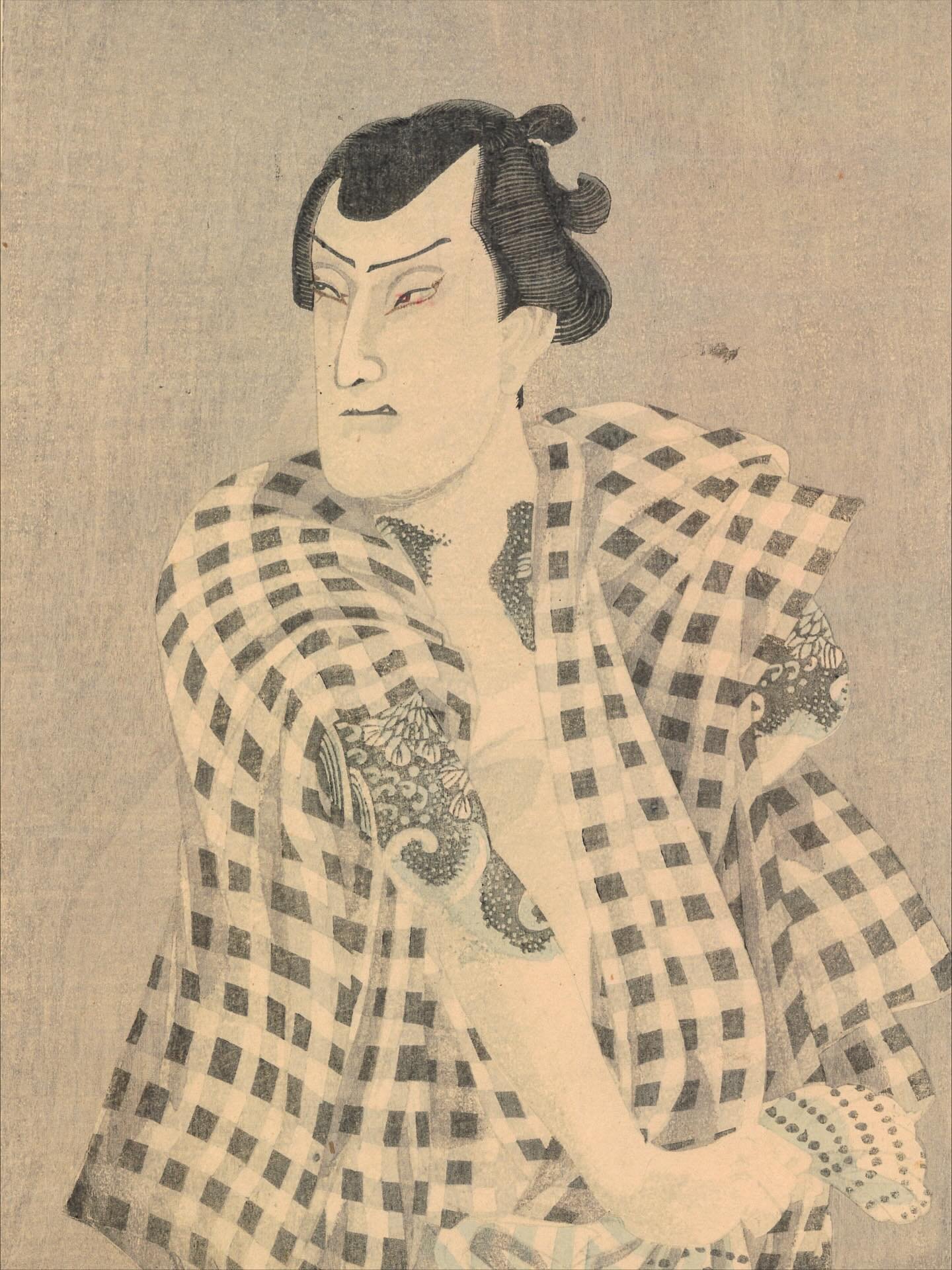 落合芳幾 Ochiai Yoshiiku (1833-1904)

俳優寫真鏡 真虫次郎吉 尾上菊五郎 五代目 Actor Onoe Kikugoro V as Mamushi no Jirokichi, from the series Photographic Mirror of Actors

Ca. 1870

For more information on the artwork visit the website in our bio.
&middot;
&middot;
&middo