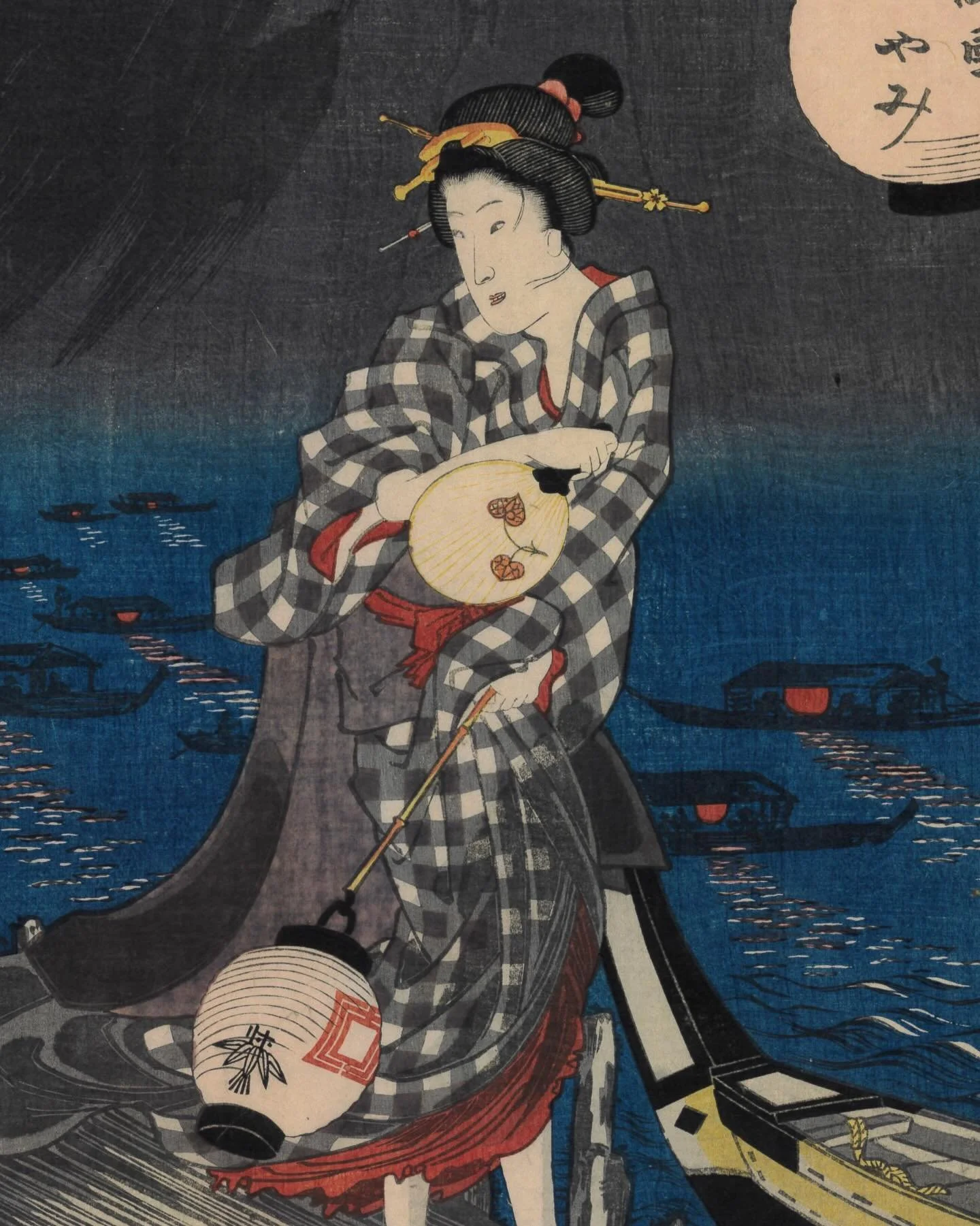 歌川芳秀 Utagawa Yoshihide (1832-1902)

两國やみ
Ryogoku at Night

Ca, 1853

For more information on the artwork visit the website in our bio.
&middot;
&middot;
&middot;
&middot;
&middot;
#ukiyoe #blue #nightvibes