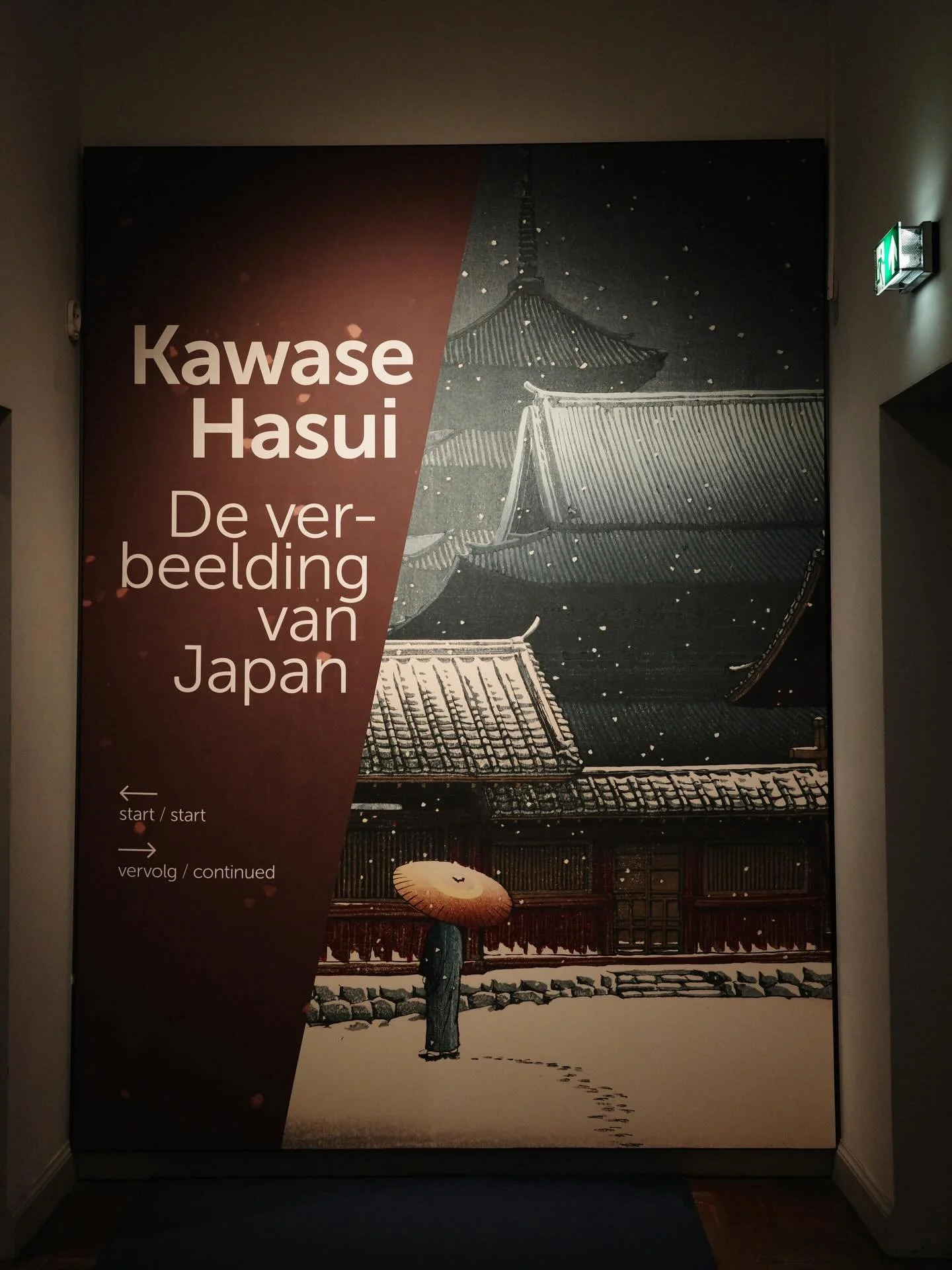Spent the evening in Leiden at the opening of Kawase Hasui: Capturing the Soul of Japan at Japan Museum SieboldHuis.

It&rsquo;s the first major Kawase Hasui exhibition in Europe, bringing together over a hundred works from the Taishō period through 