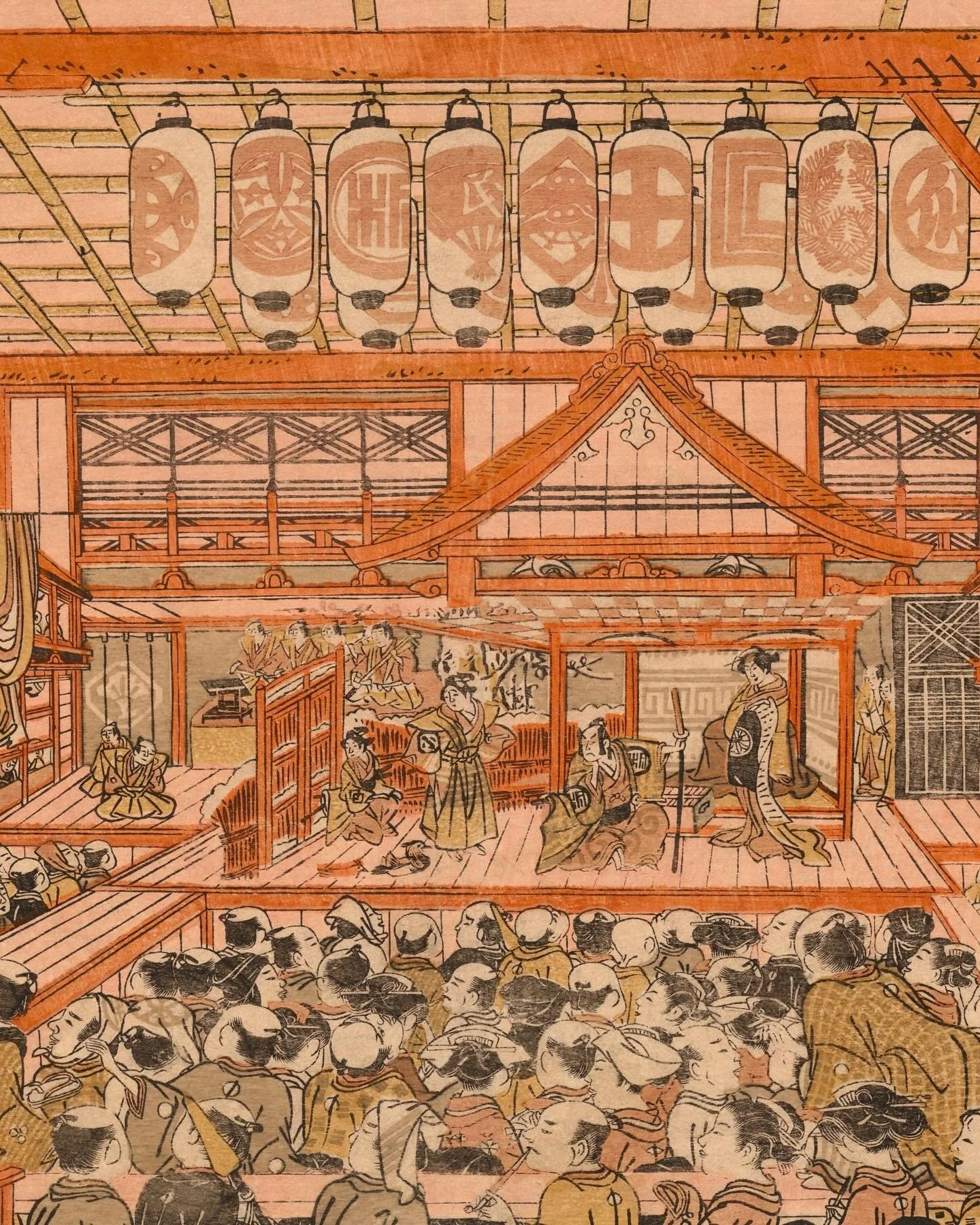 Artist Unknown

浮絵　新板字画　三芝居歌舞伎狂言之図
Uki-e: Perspective View of Kabuki Theatre

Early 19th Century

For more information on the artwork visit the website in our bio.
&middot;
&middot;
&middot;
&middot;
&middot;
#artofukiyoe #ukiyoe #ukie #kabuki