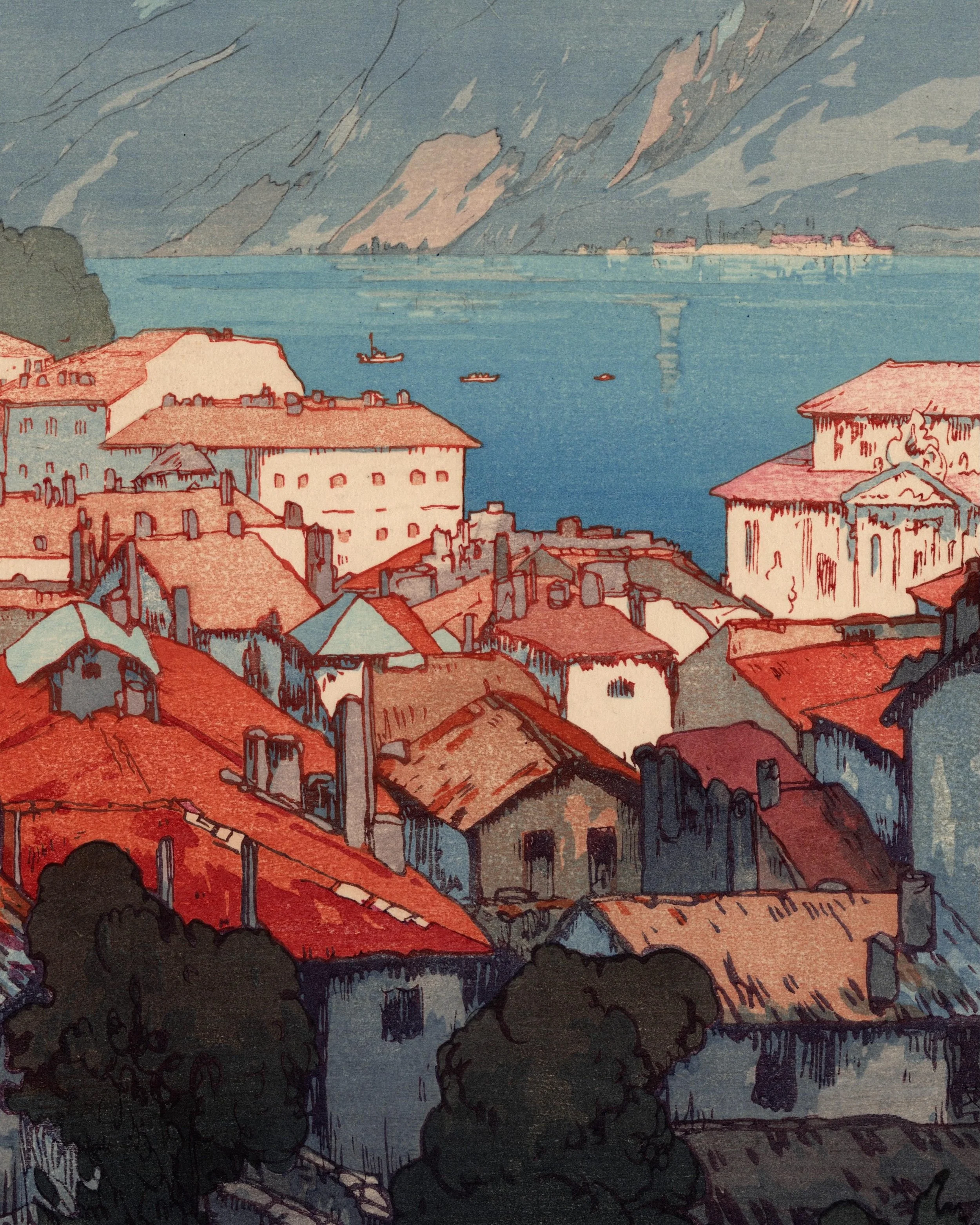 吉田博 Hiroshi Yoshida (1876-1950)

ルガーノ Lugano

Ca,1925

For more information on the artwork visit the website in our bio.
&middot;
&middot;
&middot;
&middot;
&middot;
#artofukiyoe #shinhanga