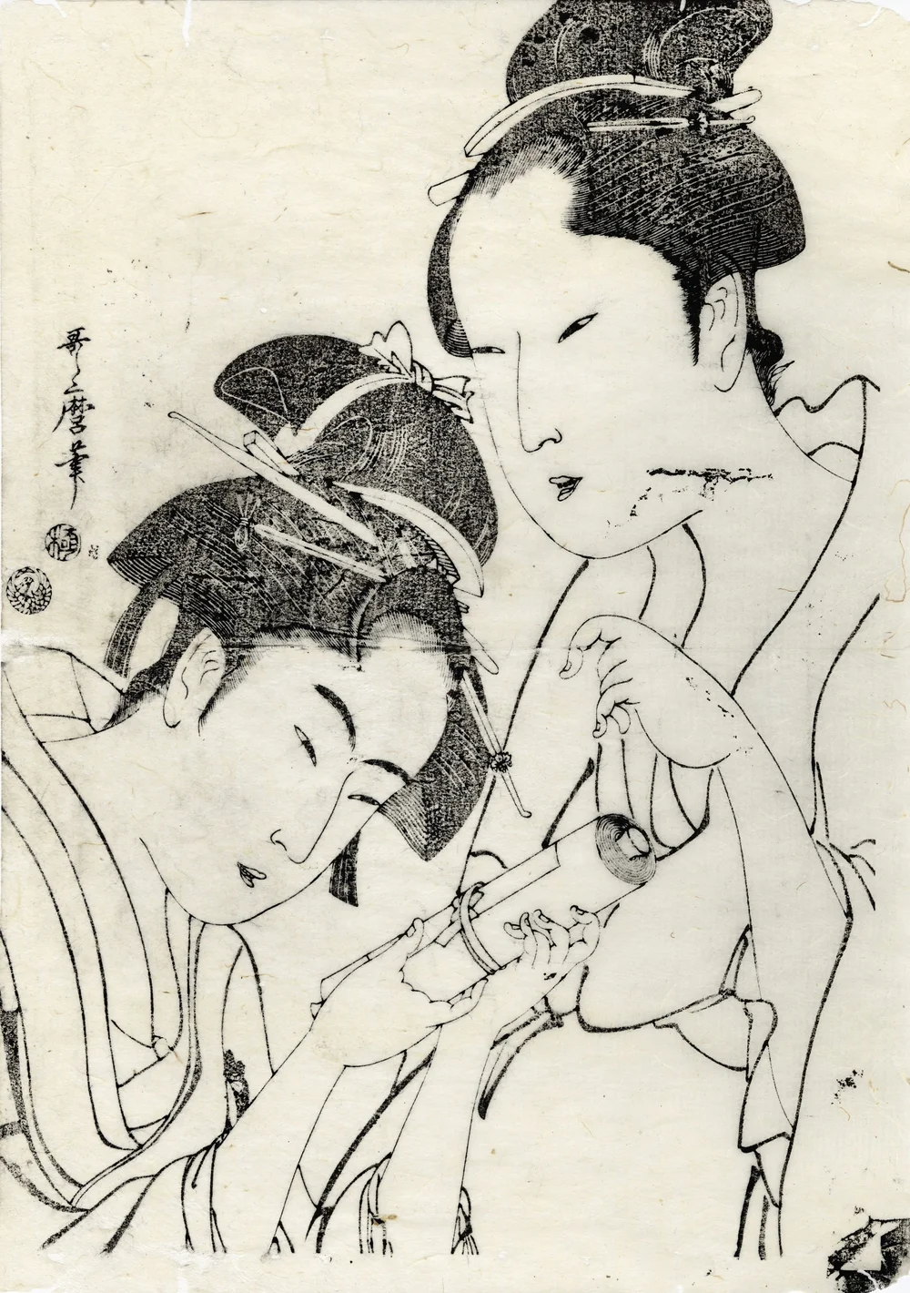 BE@RBRICK KITAGAWA UTAMARO  喜多川歌麿 MEDICOM TOY - The British Museum BE@RBRICK KITAGAWA UTAMARO