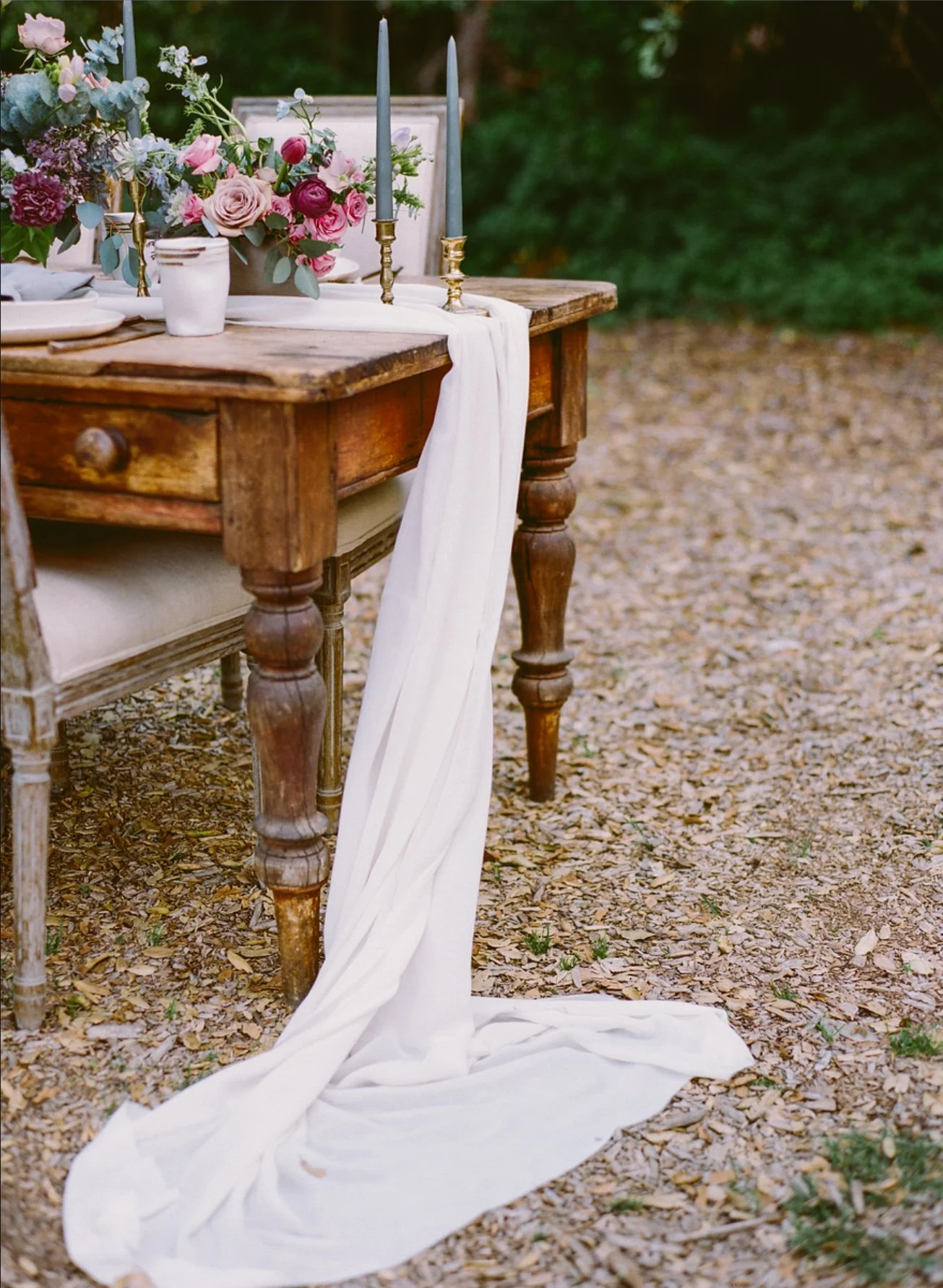 Wedding table details