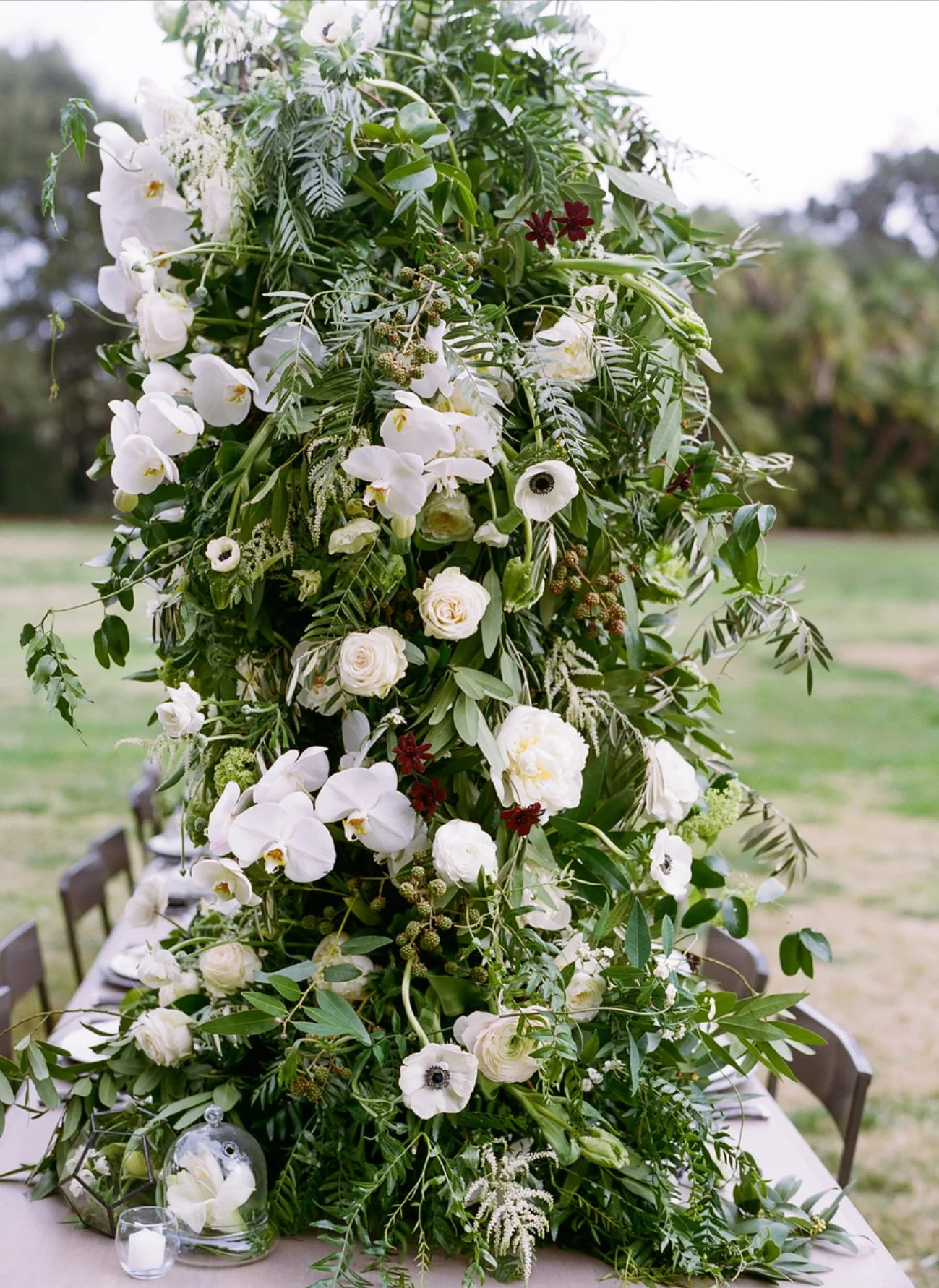 Luxury floral wedding design