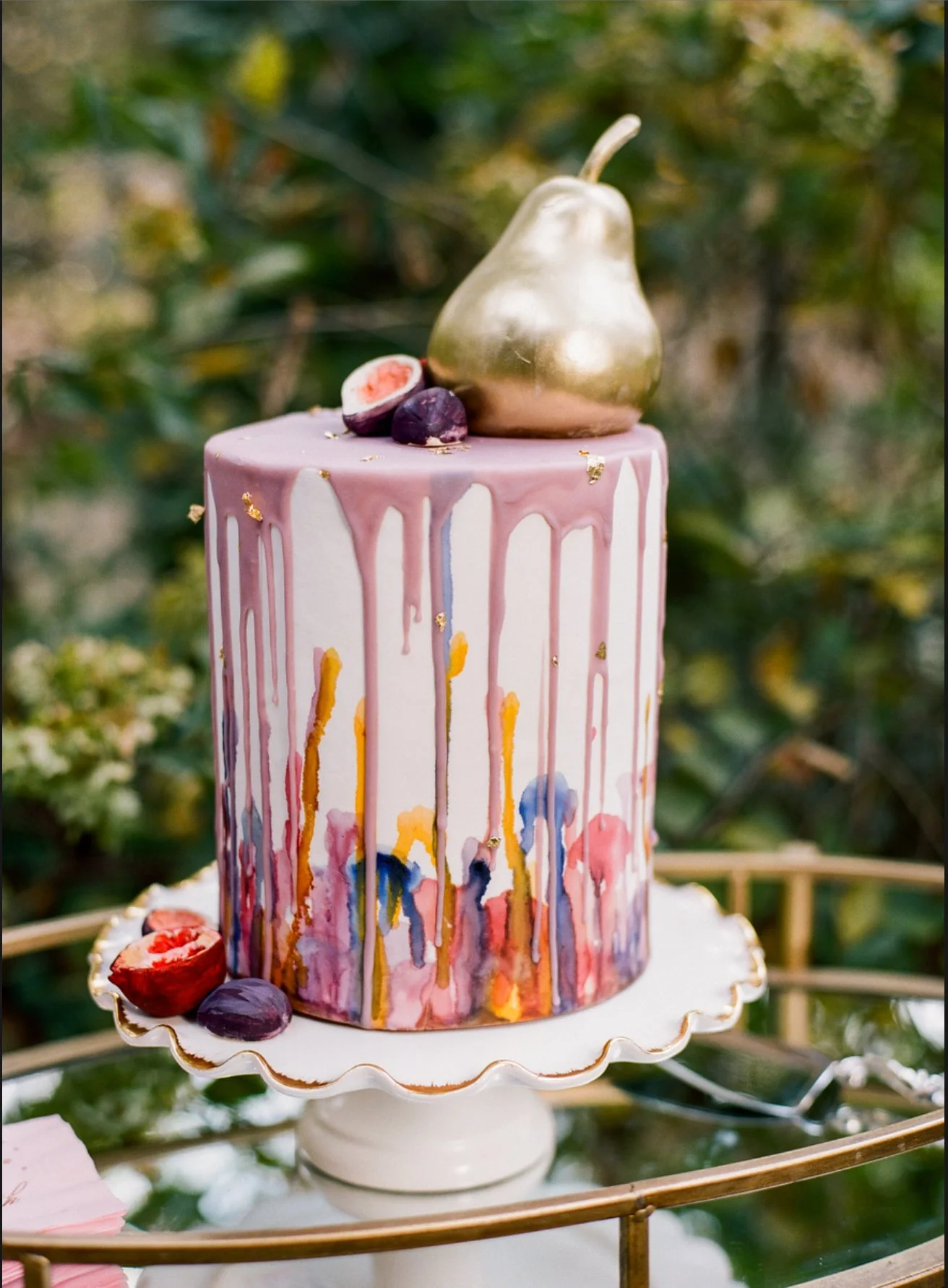 Wedding cake at Mohonk mountain house 