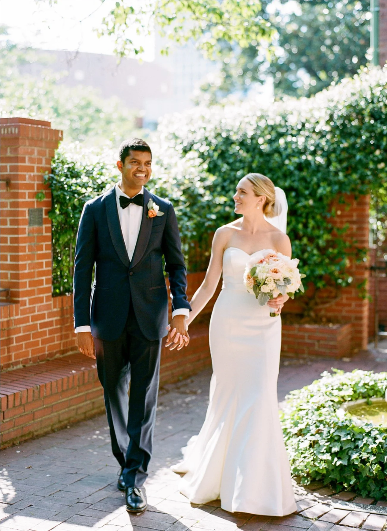 Wedding photo in church 