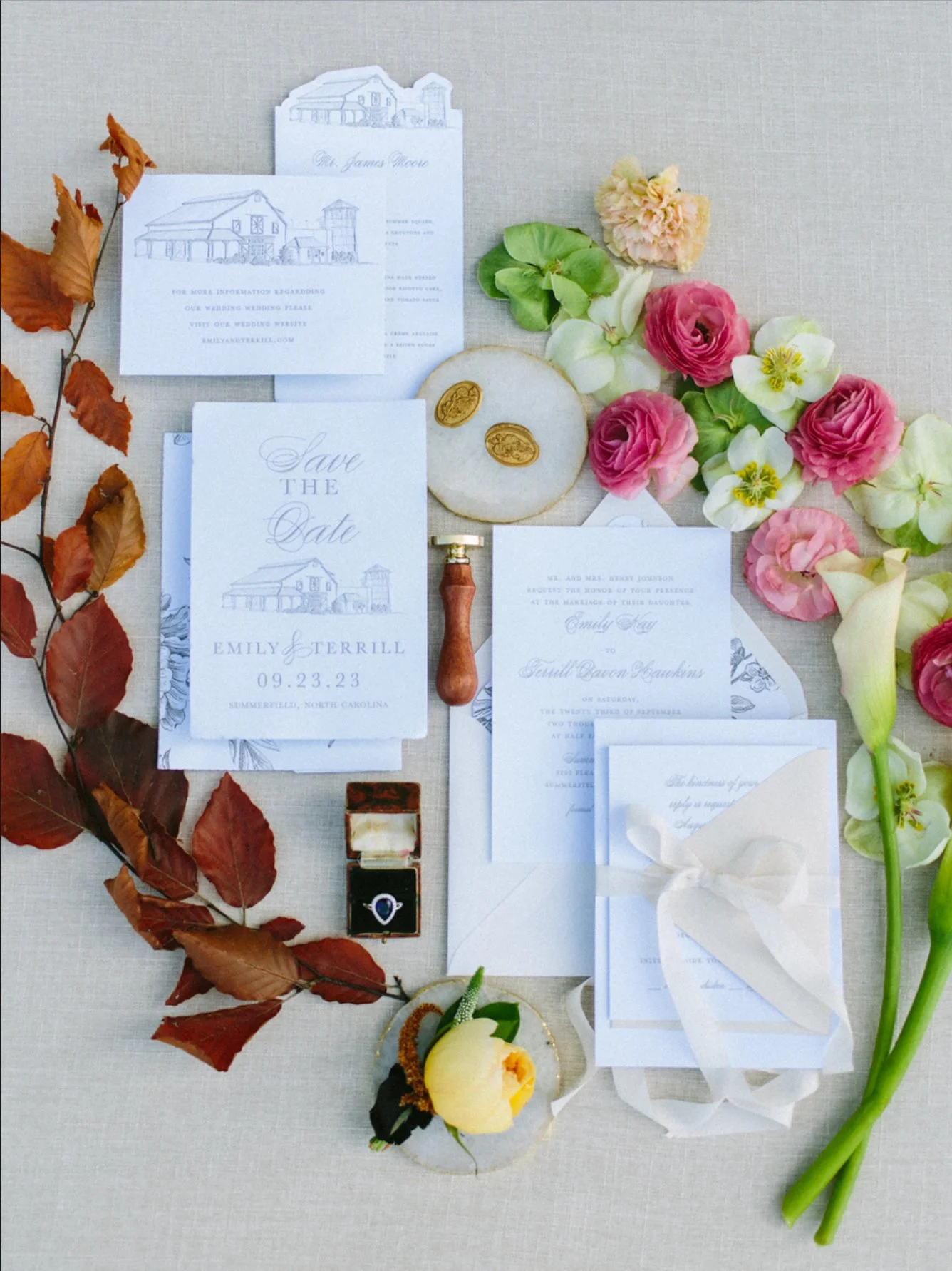 Wedding invitation 
