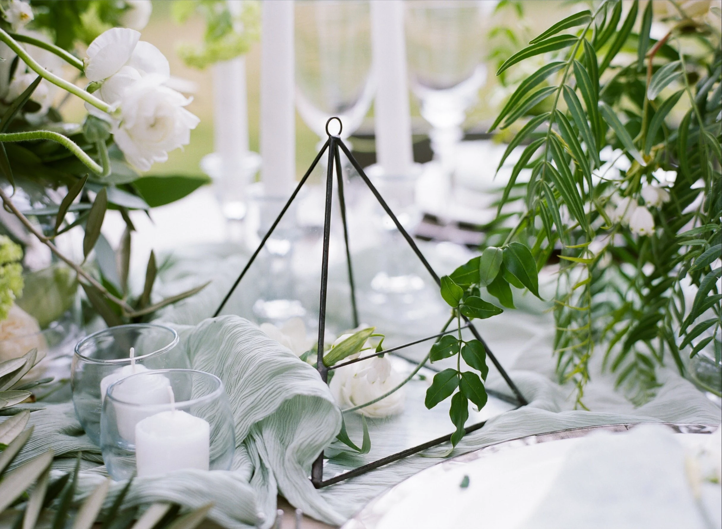 Luxury wedding table details