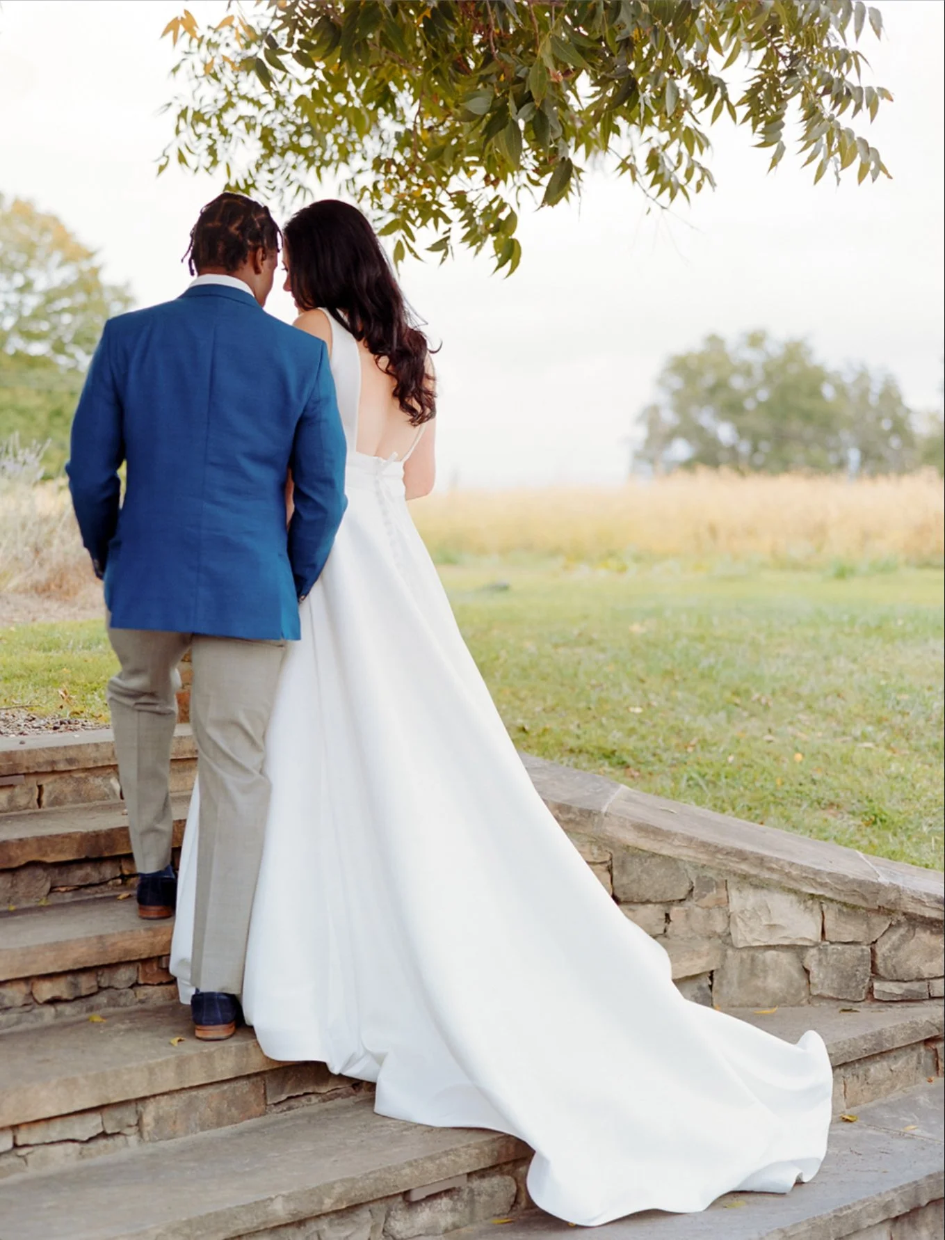 Wedding photo of couple