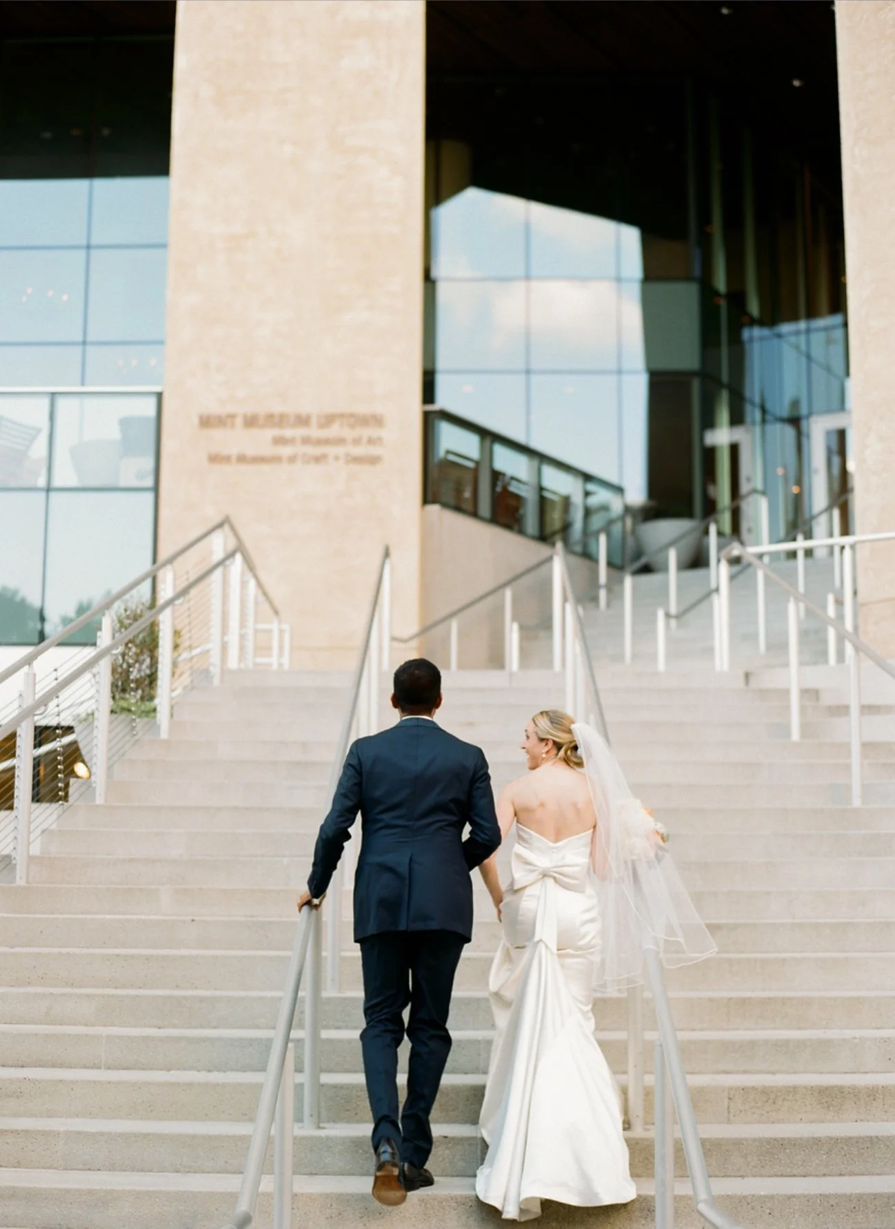 Wedding at art museum