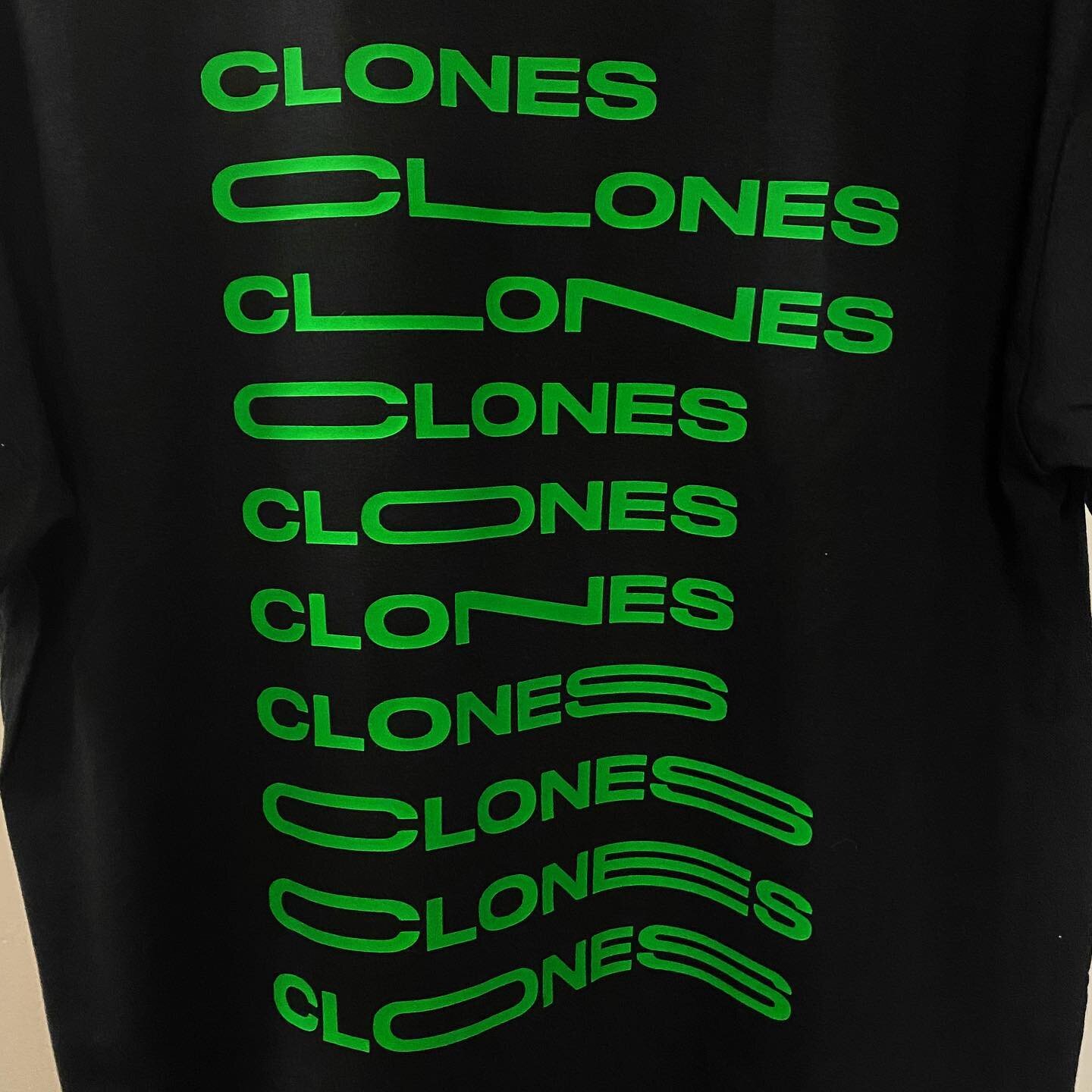 Clones T-Shirt Also Available in Black!!