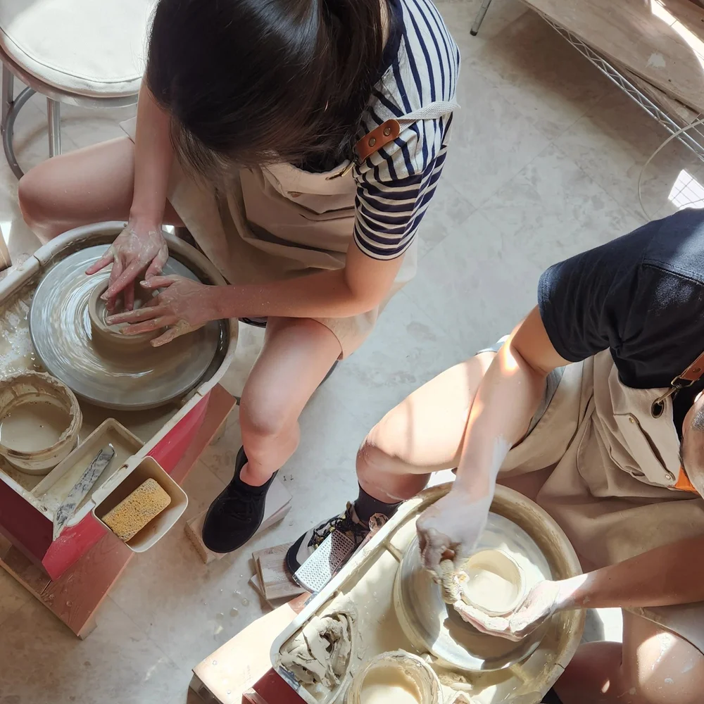 Throwing on the wheel