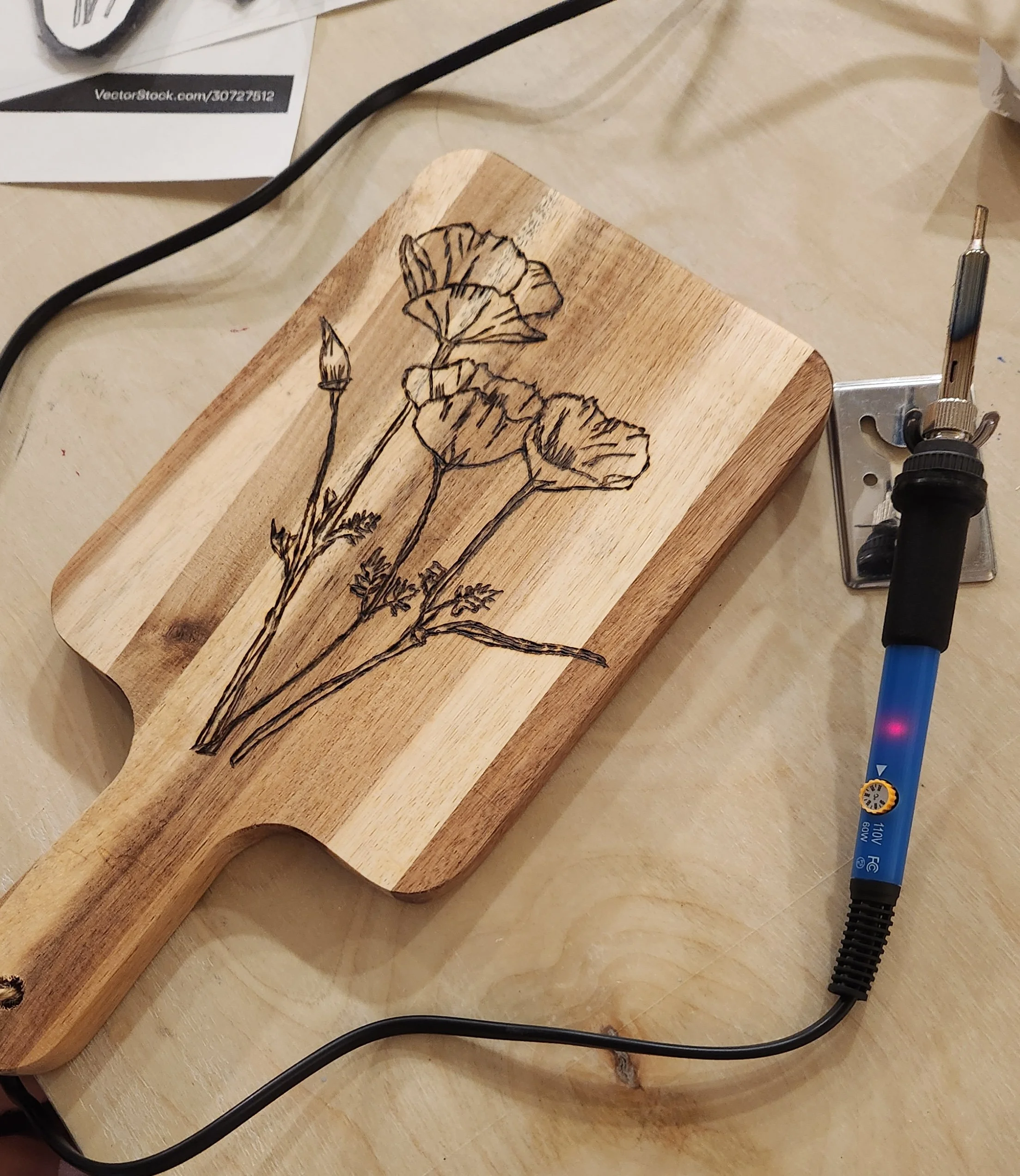 Woodburning: hot hobby, surprisingly chill