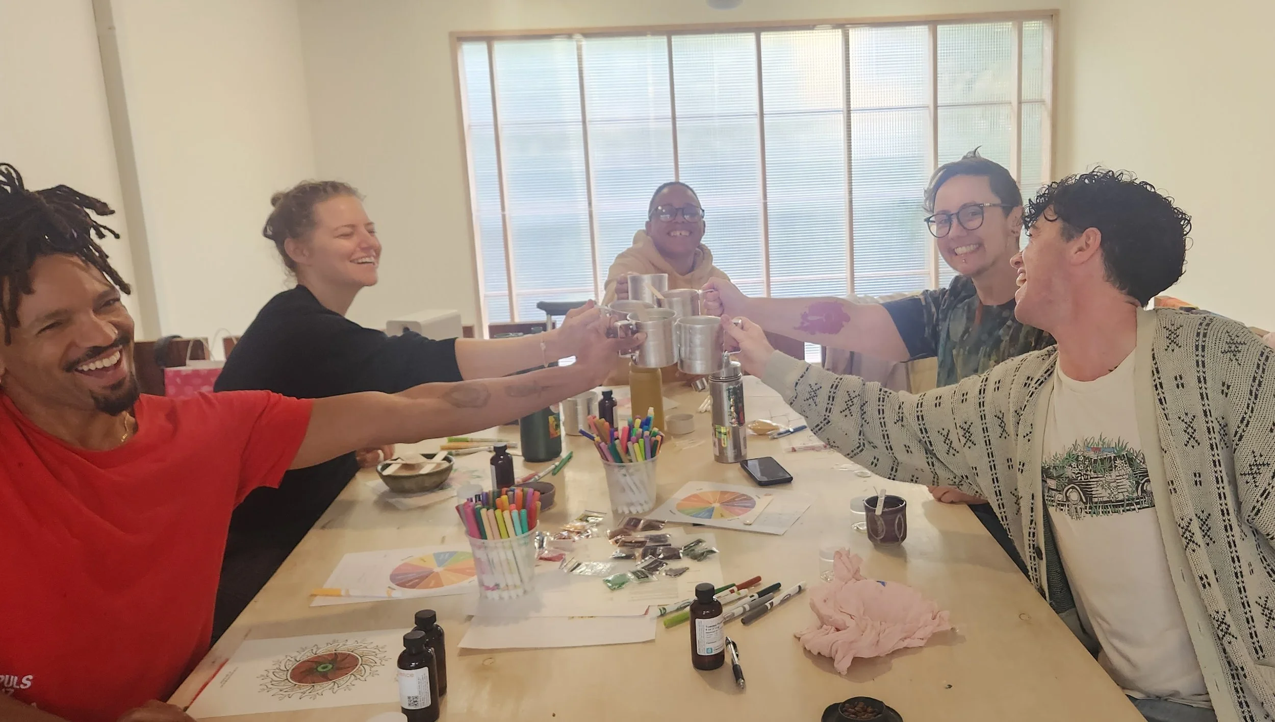 Candle-making cheers