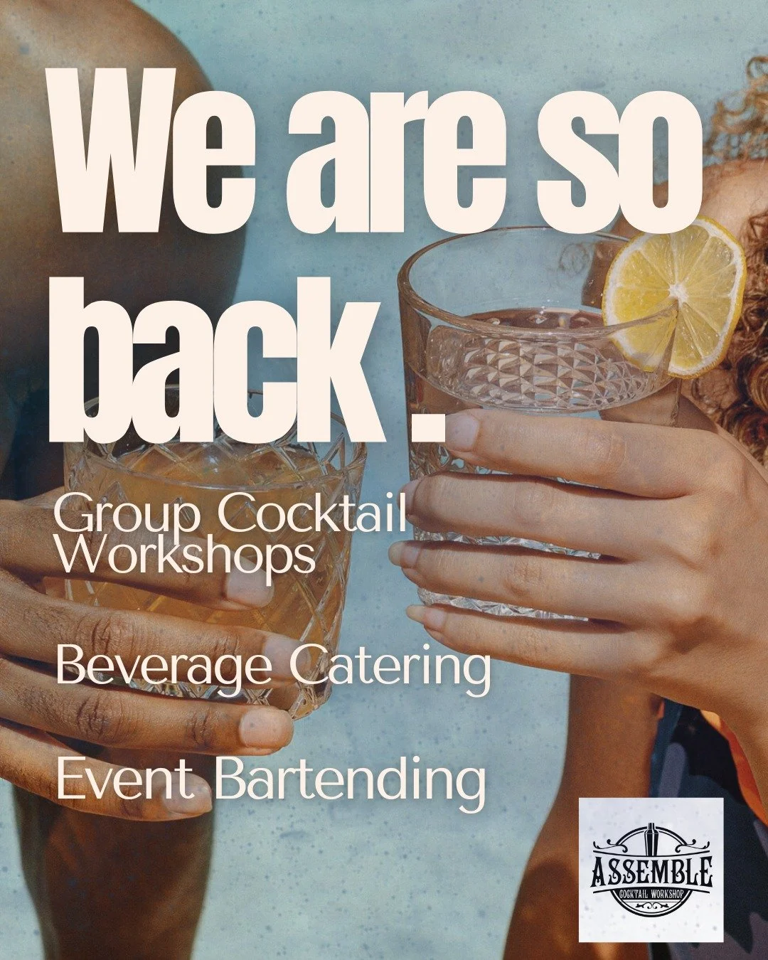 We are so back 🍋✨ And ready to shake things up at your house, office, poolside, castle, yacht (we can dream), or anywhere your crew is gathered.

After an epic season of pop-up bar magic (which we loved), we&rsquo;re back to our roots, for now.. unt