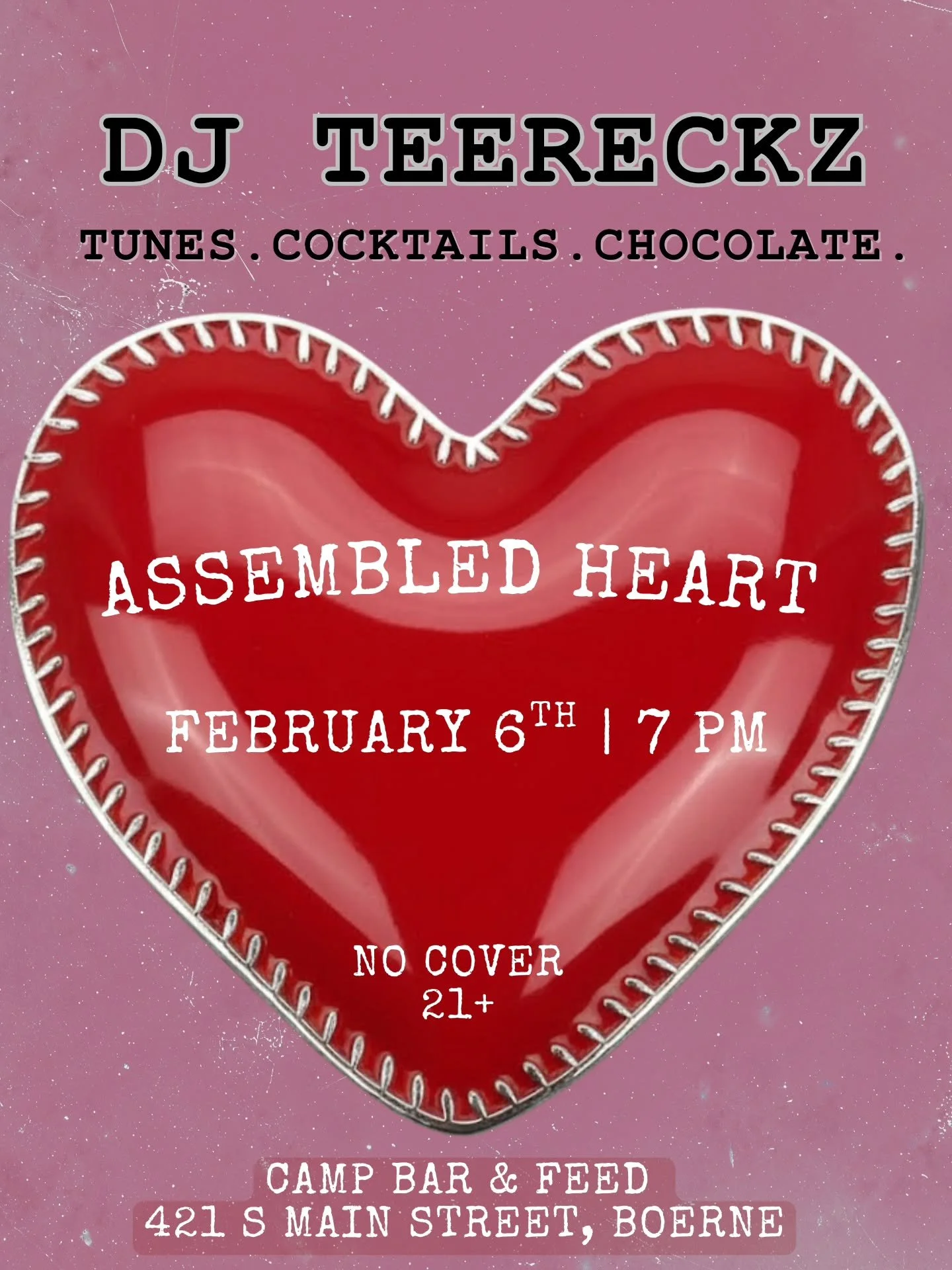 @djteereckz is bring the fun tonight with some up beat tunes and good vibes. We've got the cocktails, yall have the moves...

See you at 7! 
No cover | 21+

#boerne #nightlife #shakeit