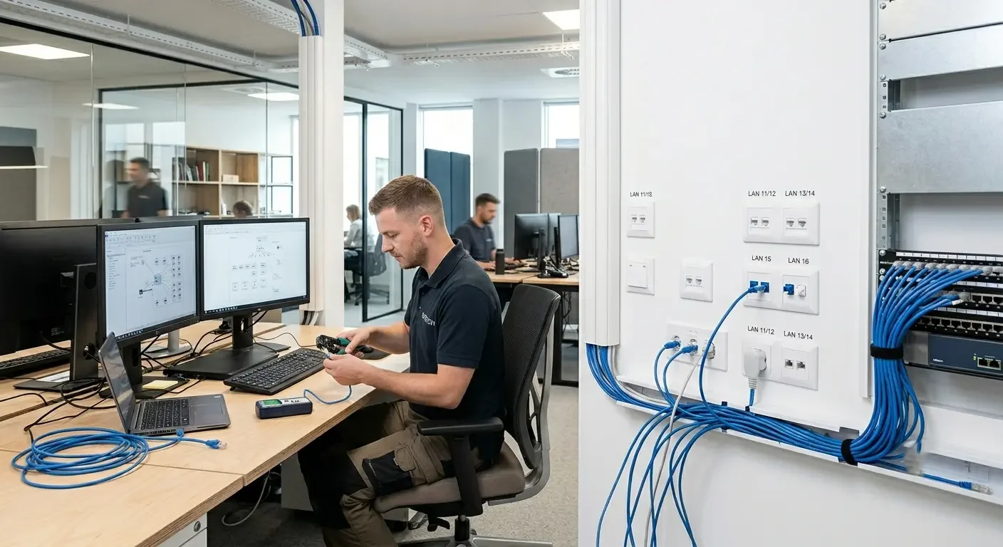 Network Cabling & Ethernet Points