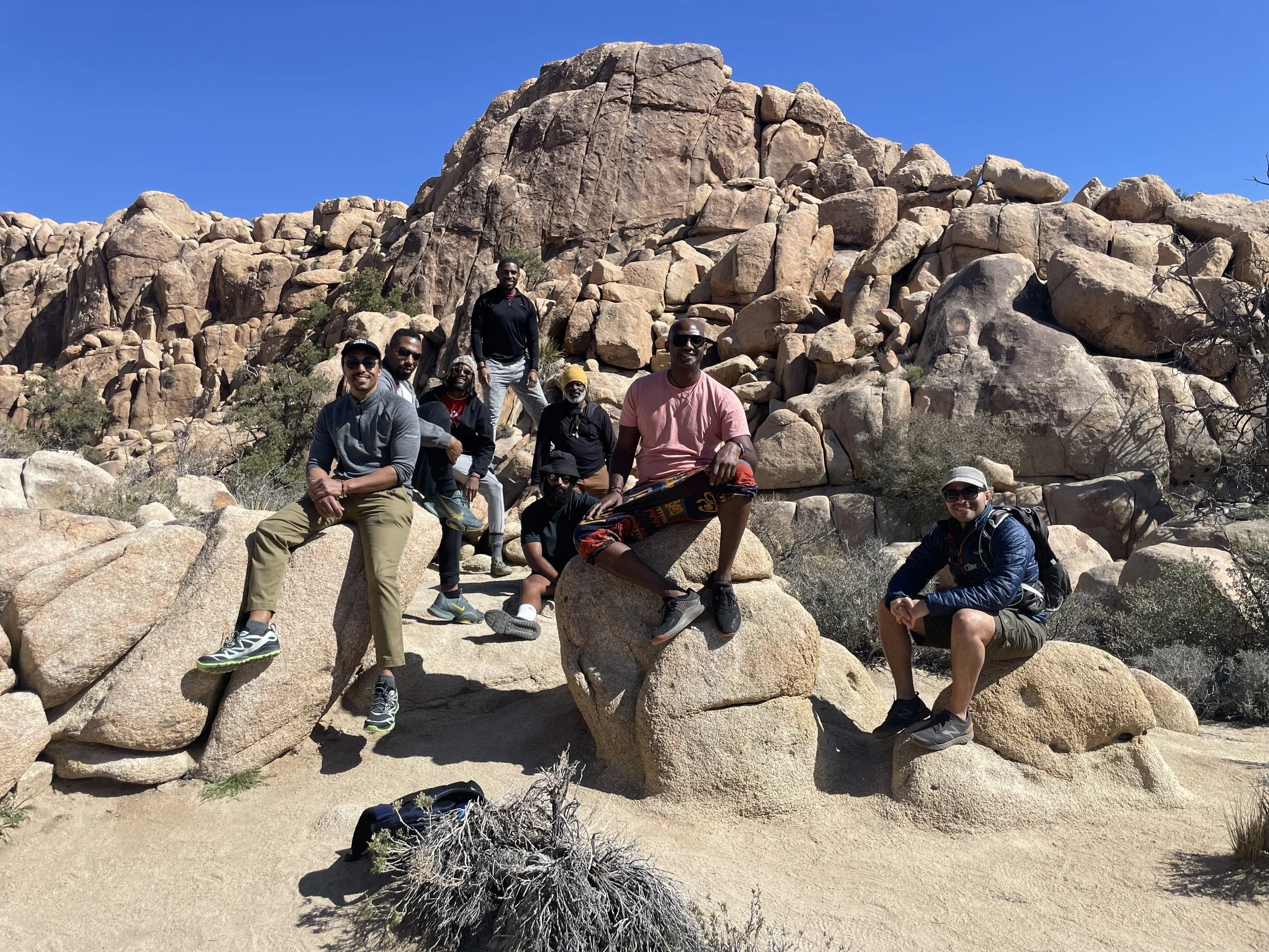 Group Photo in Joshua Tree National Park (2023)