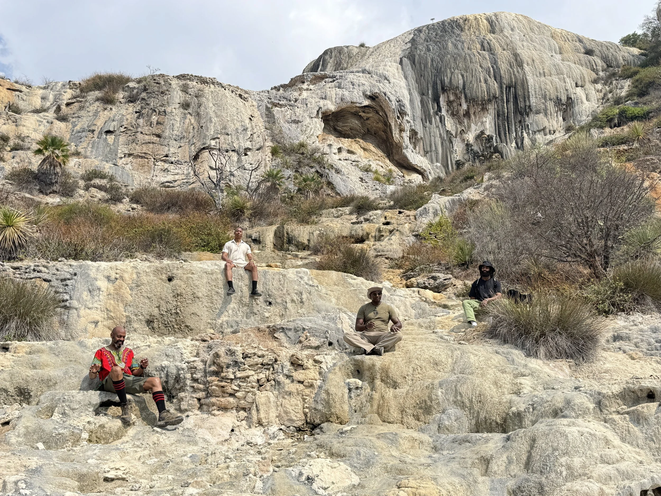 Hiking at Hierve El Agua (2025)