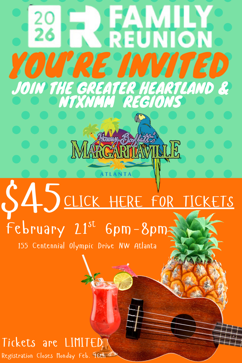 2026 Family Reunion Regional Welcome Party