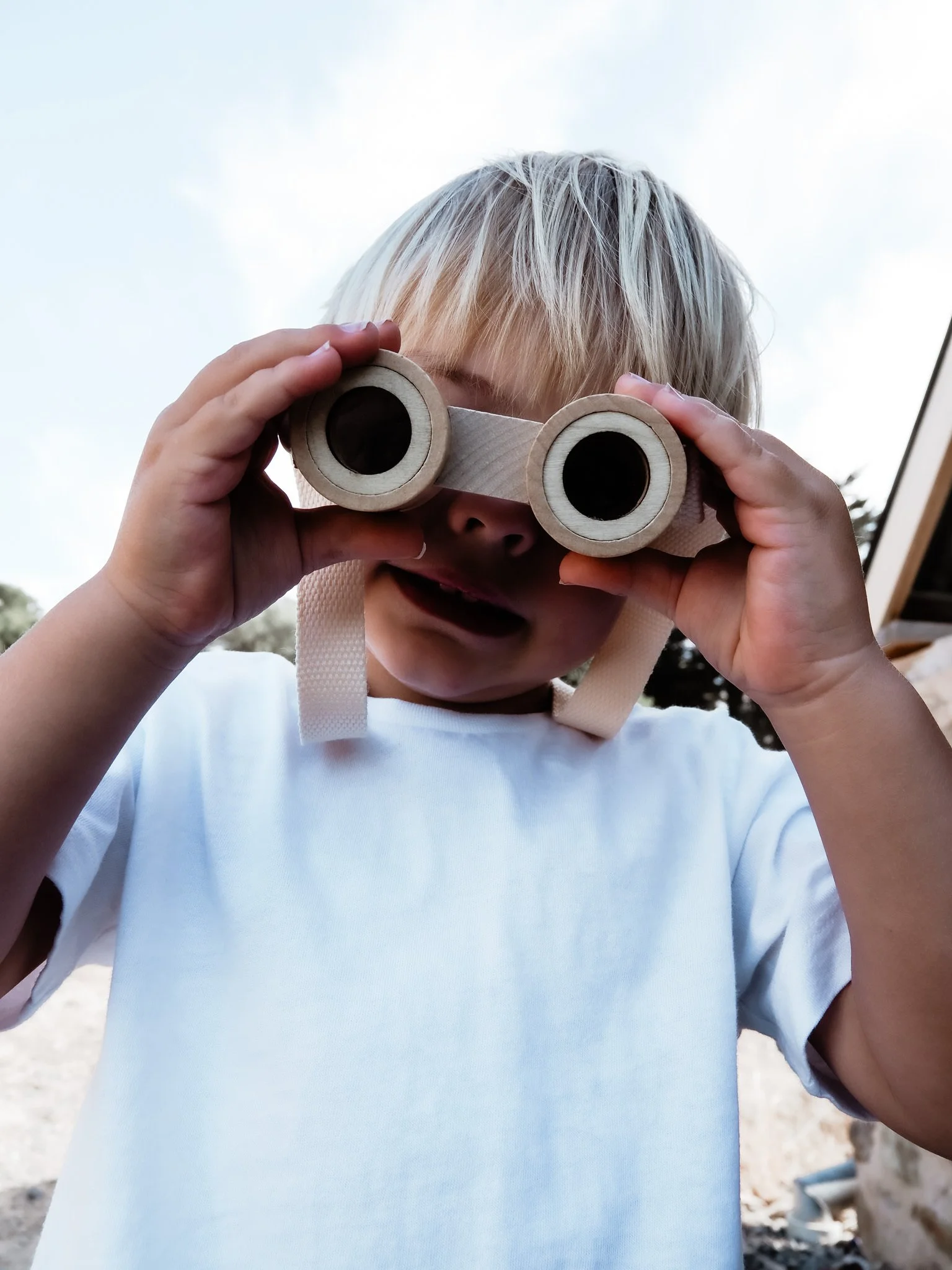 Wooden Binoculars