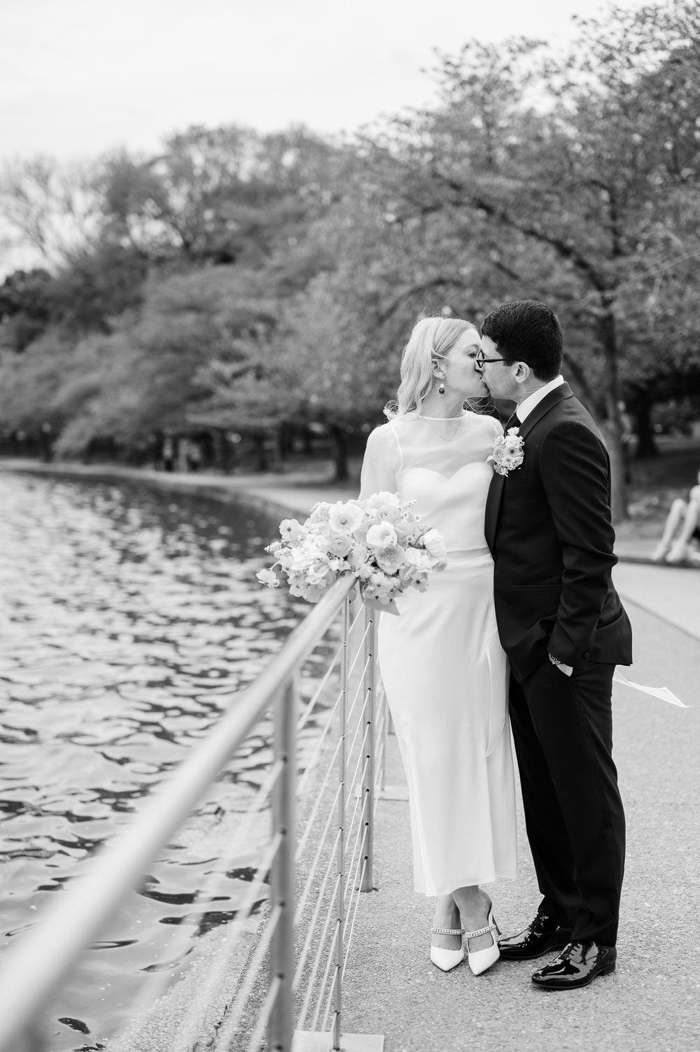 black-and-white-photo-of-couple-at-washington-dc-micro-wedding-at-tidal-basin-.jpg.jpg