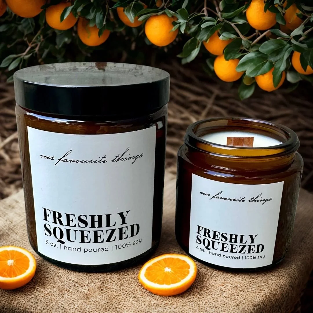 Happy first day of Spring!! And what a sunny surprise it&rsquo;s been. 🌞 

Our four delicious season warm weather candles have officially launched at @shopmakers_northvancouver and @shopmakers_parkroyal.

🍊 Freshly Squeezed
🍹 Raspberry Iced Tea
🍦