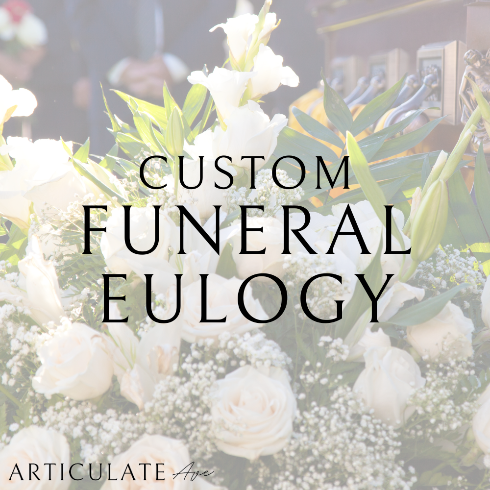 Personalized Funeral Eulogy