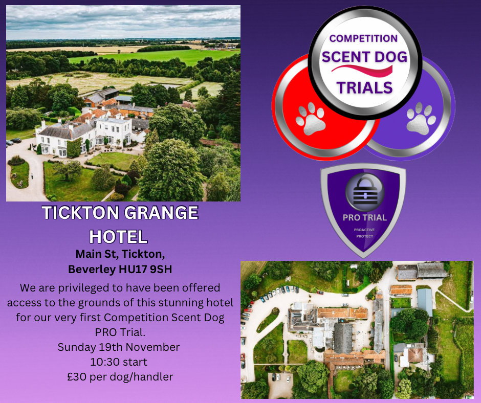 Terms of Service 1 — Home Competition Scent Dog Trials