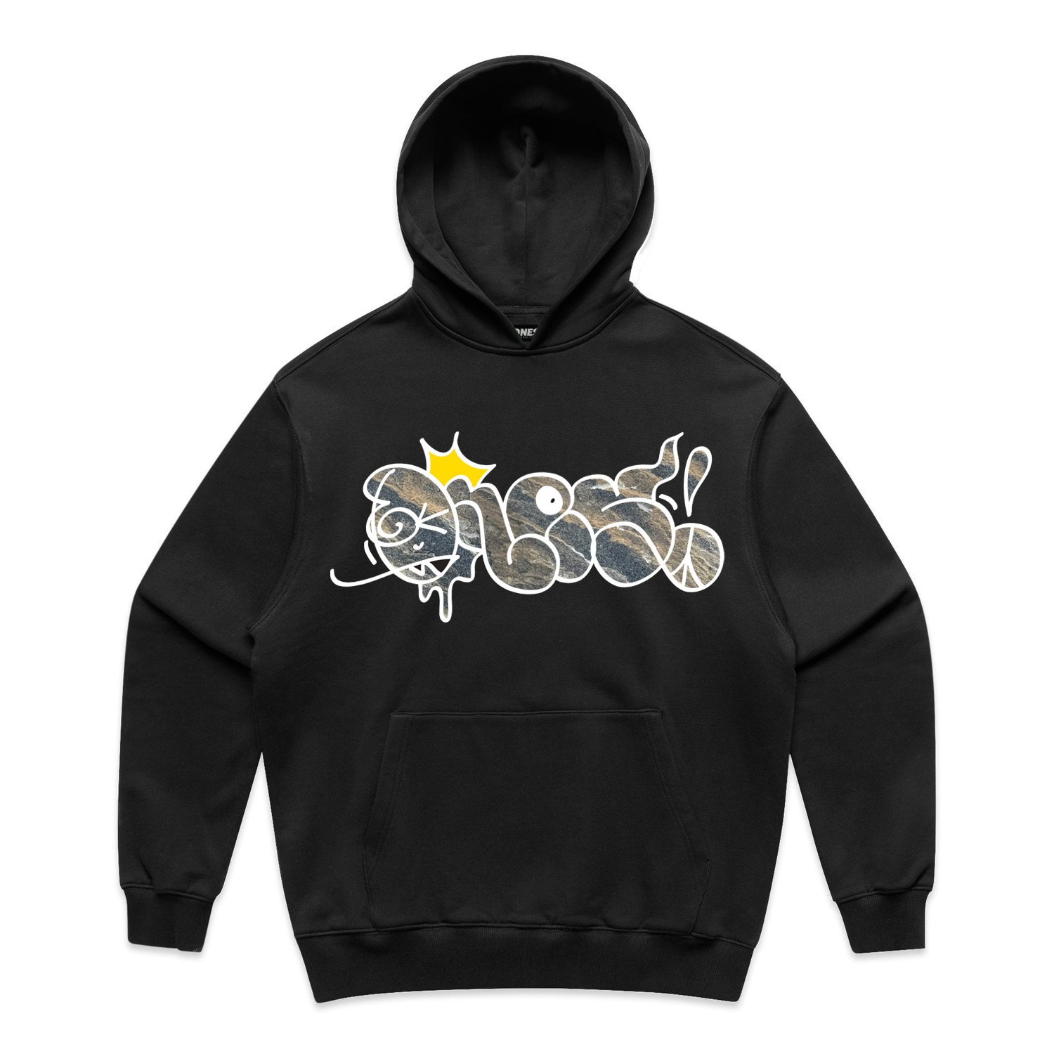ONES Hood | Heavy | Comfy Fit | Black