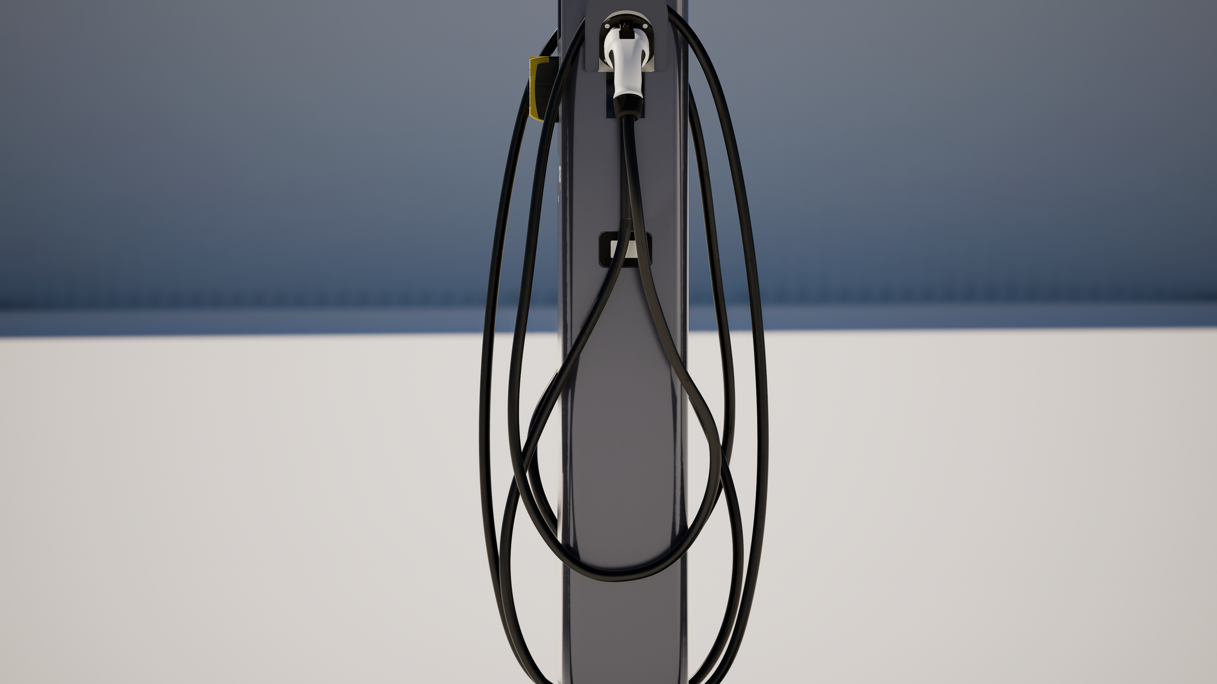 Długi kabel o długości 4700mm do ładowania, zapewniający elastyczność podłączenia do stacji AC Xchange Select.