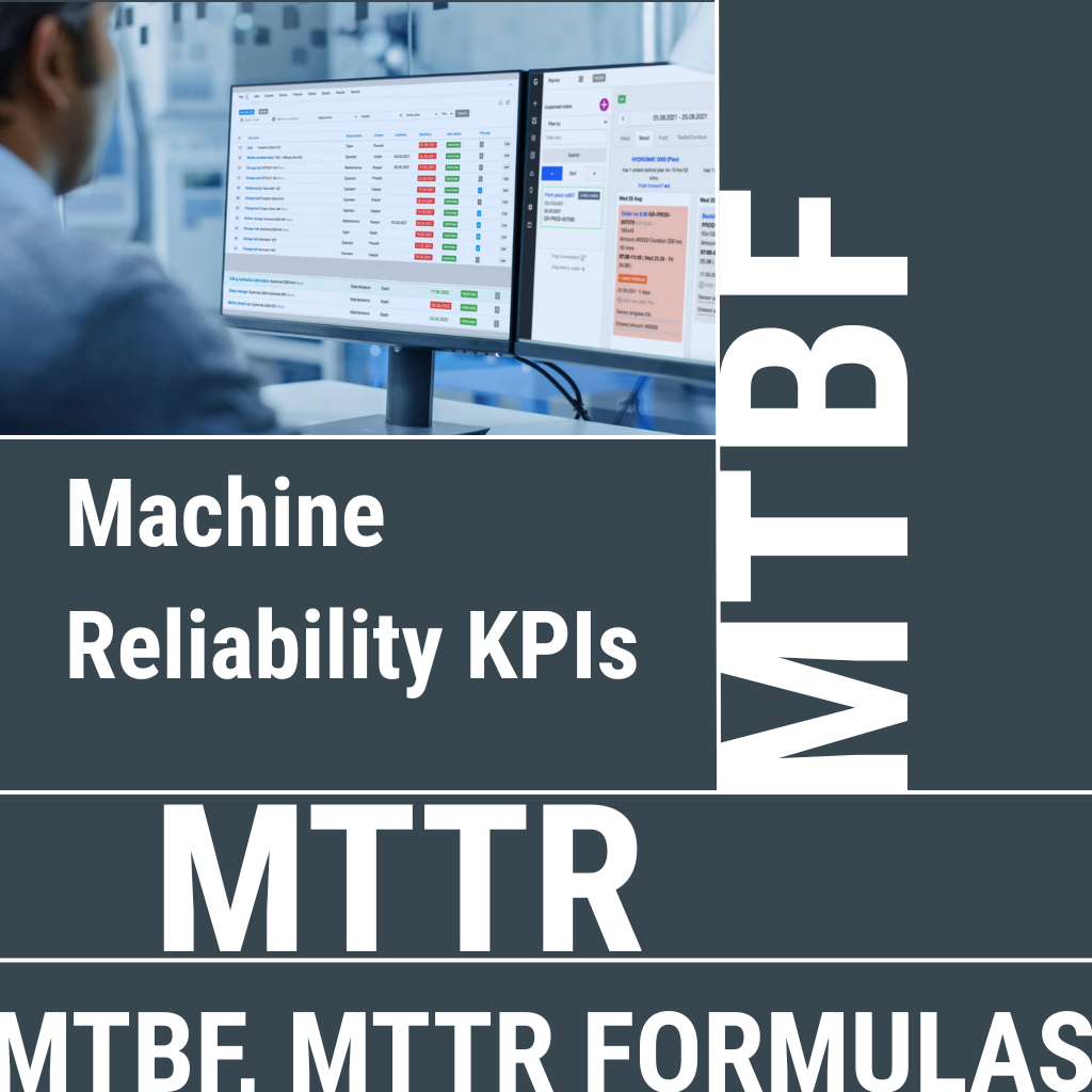 MTBF and MTTR: Machine Reliability KPIs