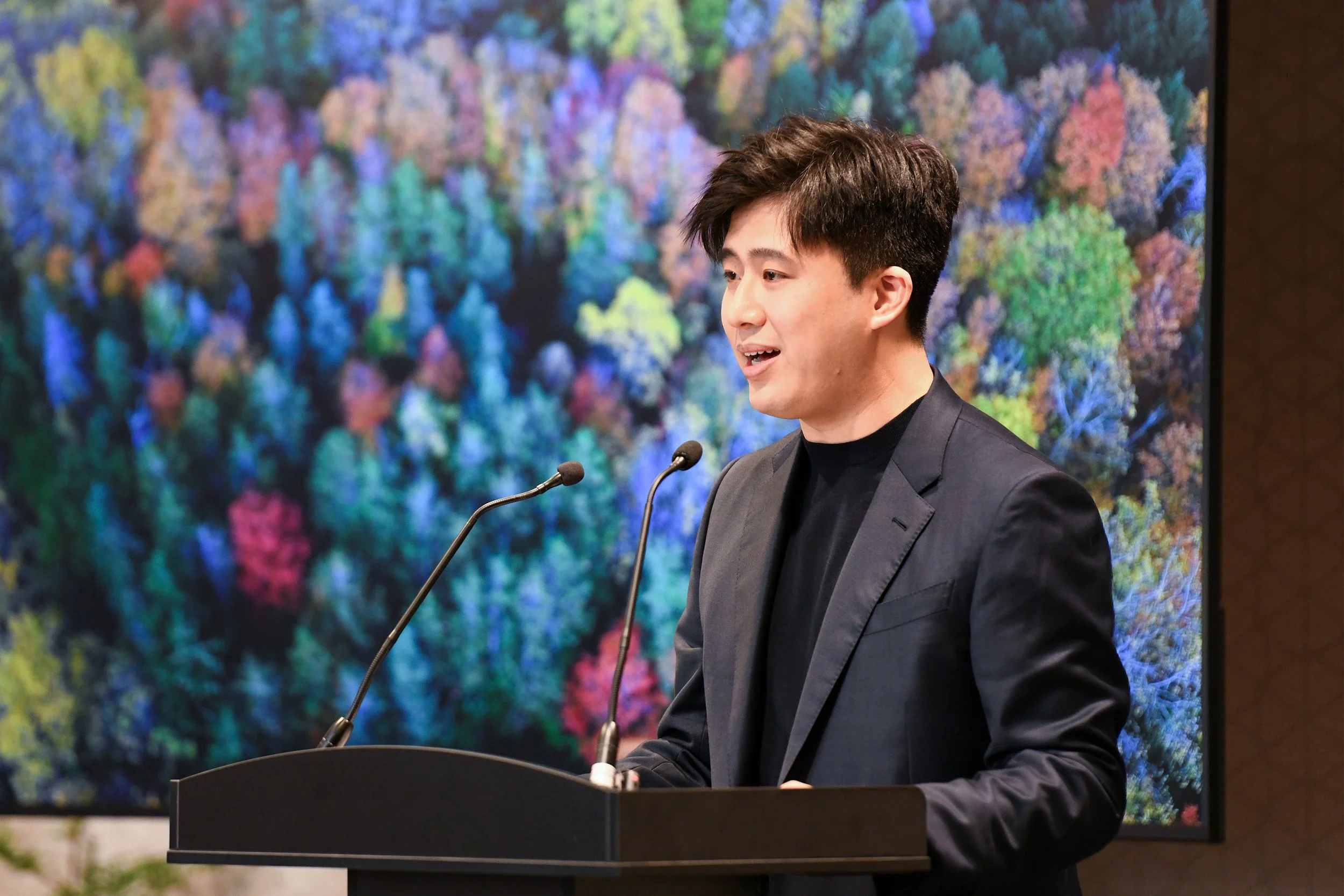 Arkkitehti James Jing Yi Jian. Kuva: Bahá’í World News Service