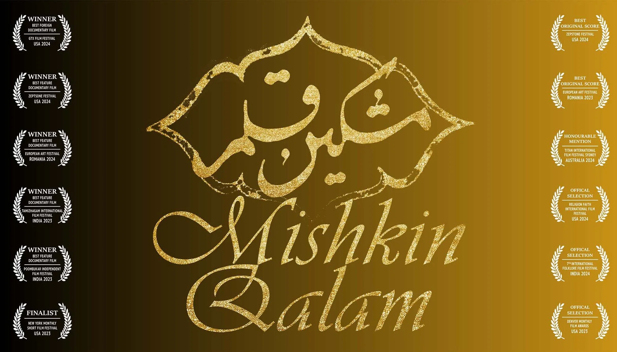 Palkittu dokumenttielokuva kertoo kalligrafi Mishkín-Qalamin elämästä