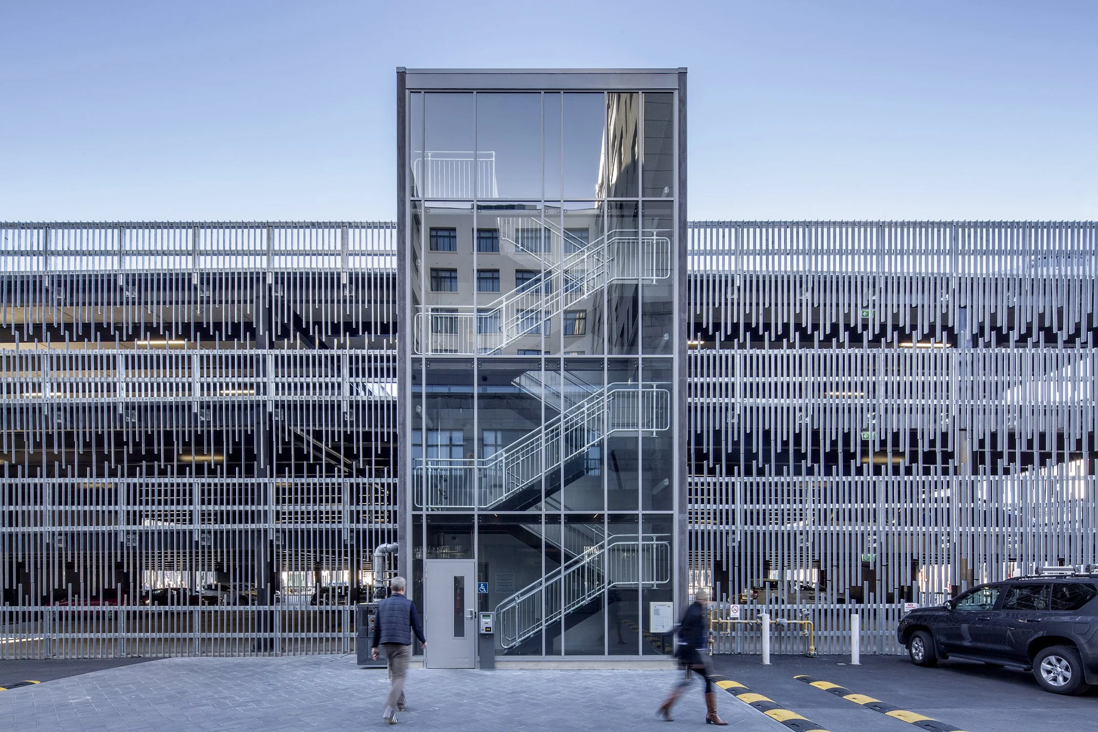 GRAHAM-WARMAN-PHOTOGRAPHY-Architectural-Photography-Distinction-Hotel-Carpark-Dunedin