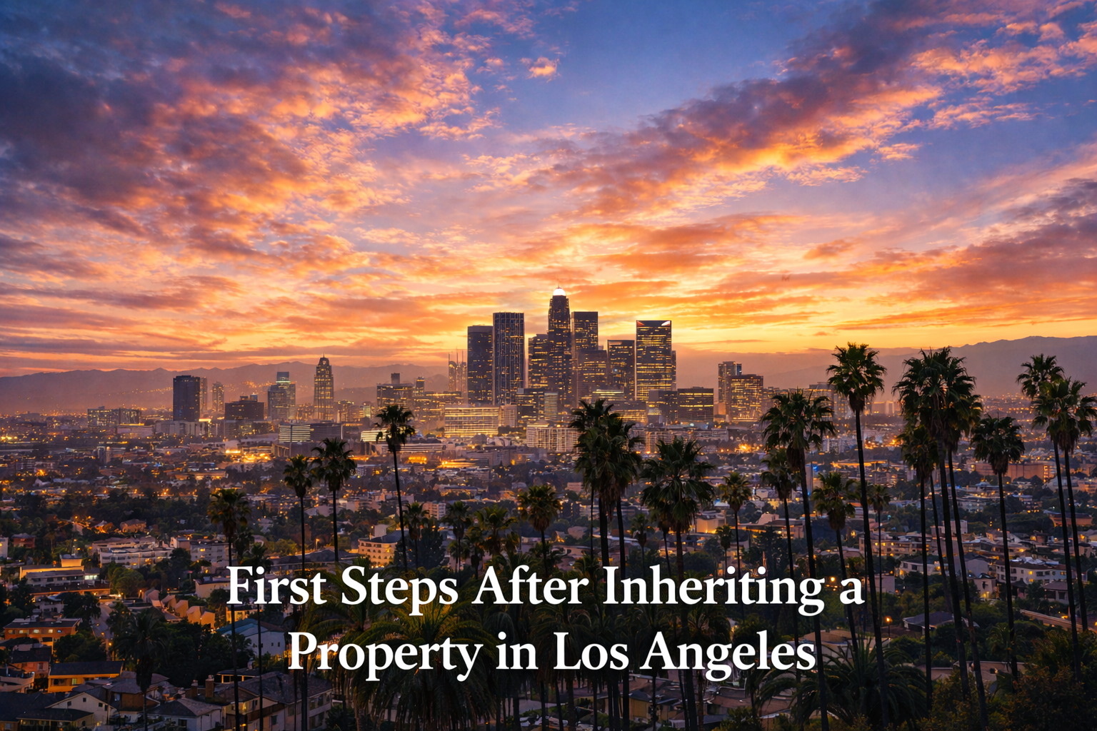 First Steps After Inheriting a Property in Los Angeles