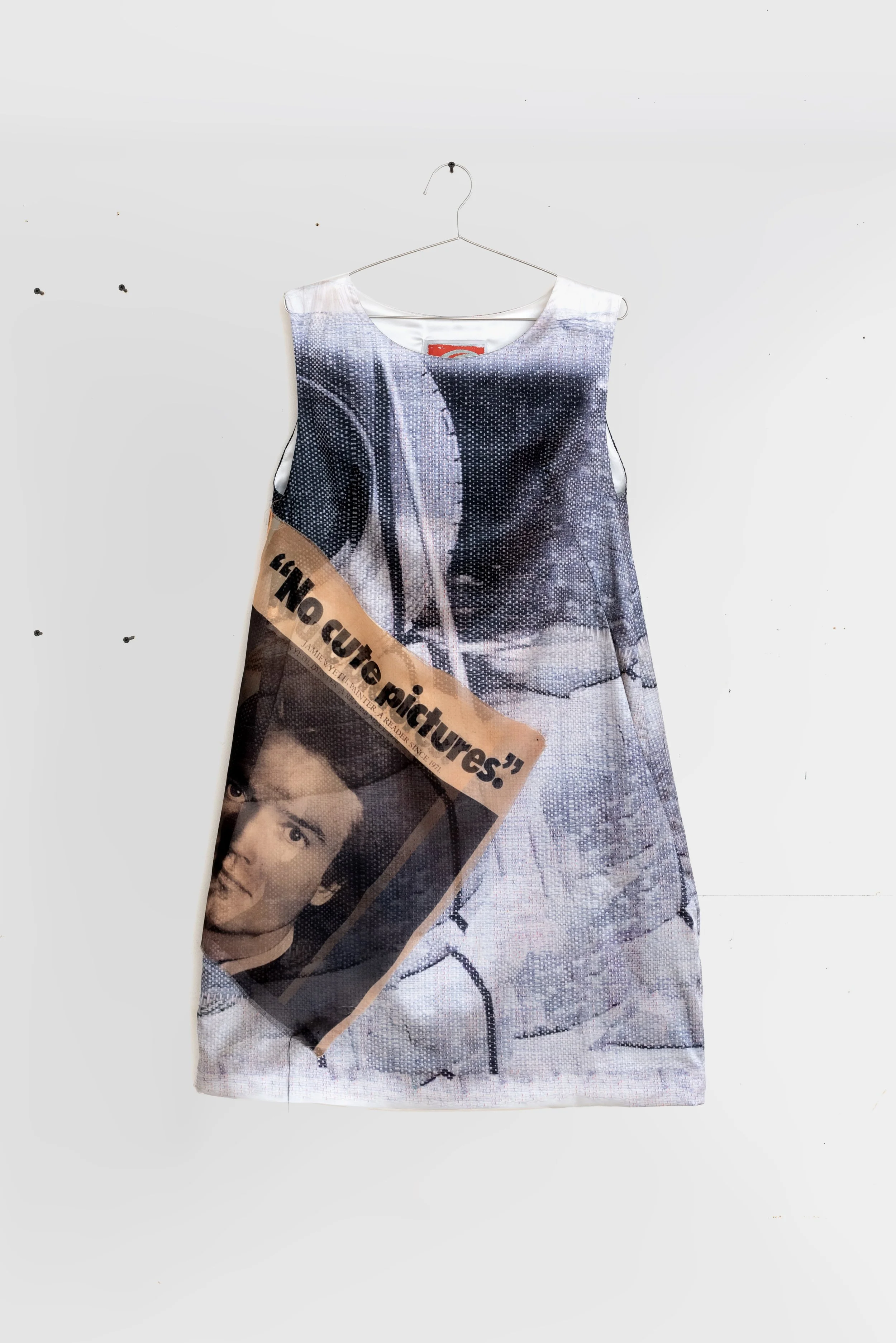 NO CUTE PICTURES DRESS