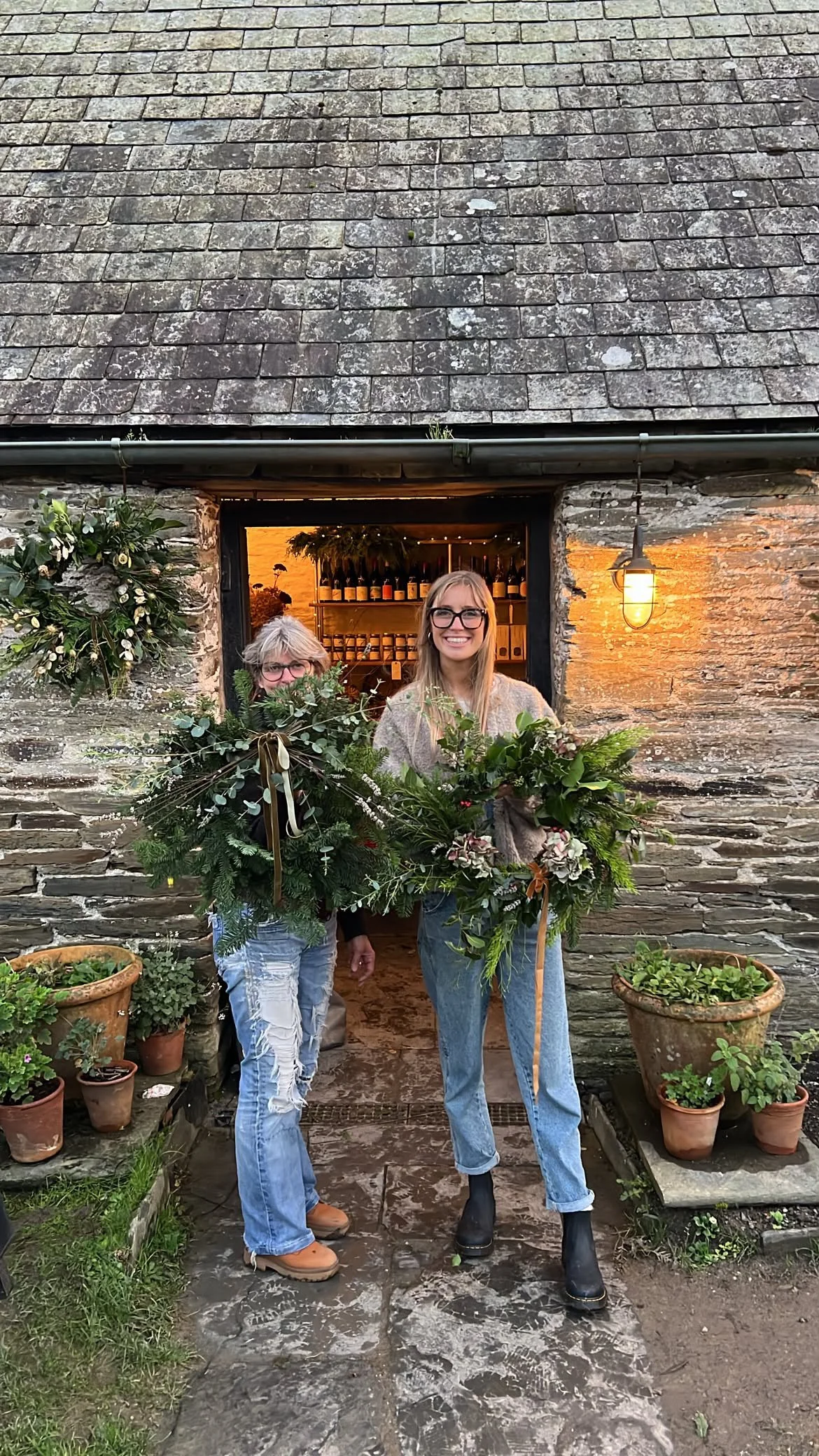 Christmas Wreath Workshop with Wild Rose