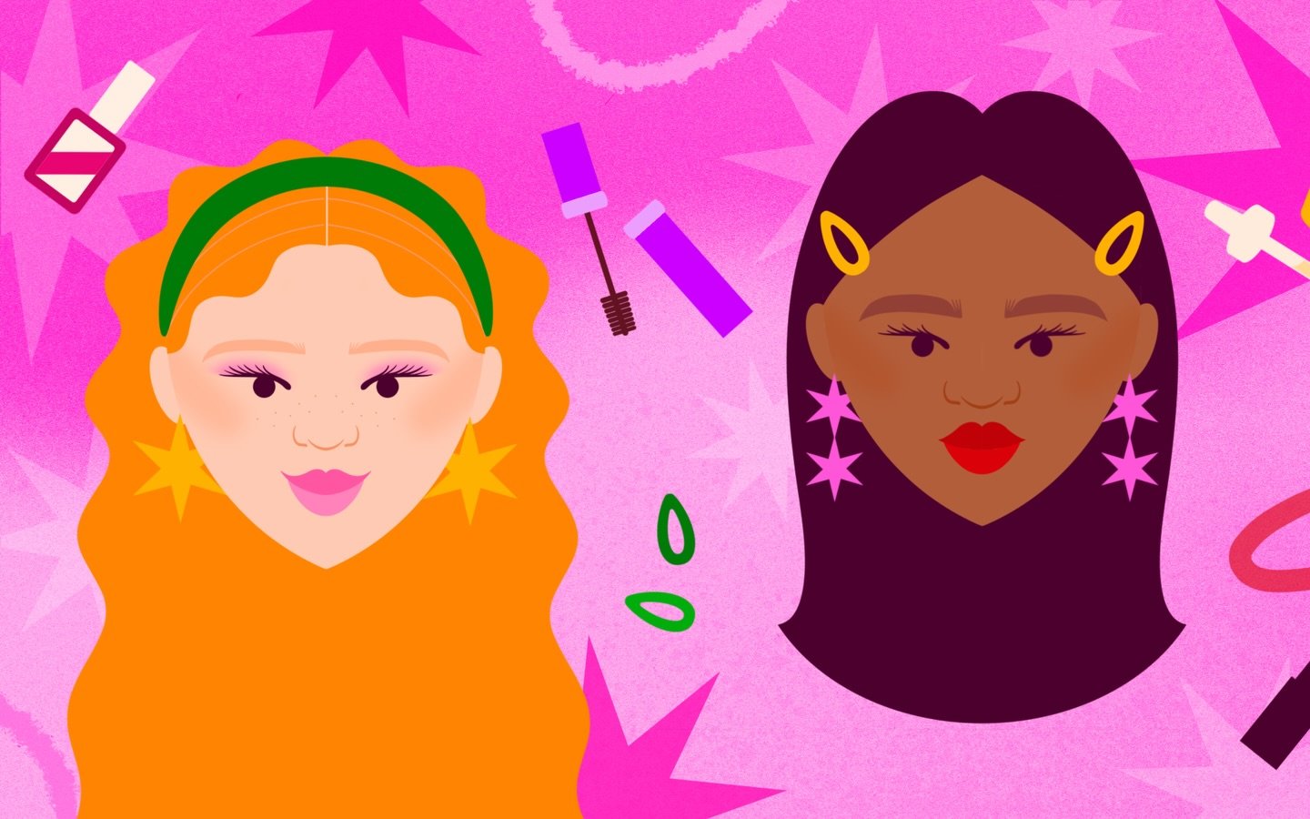 Happy 2026!✨ I hope everyone had a peaceful Christmas and managed to switch off for a bit. After a little break, I wanted to get back into illustrating by creating something obscenely pink 💖💖

#Illustration #MakeUpIllustration #DigitalIllustration 