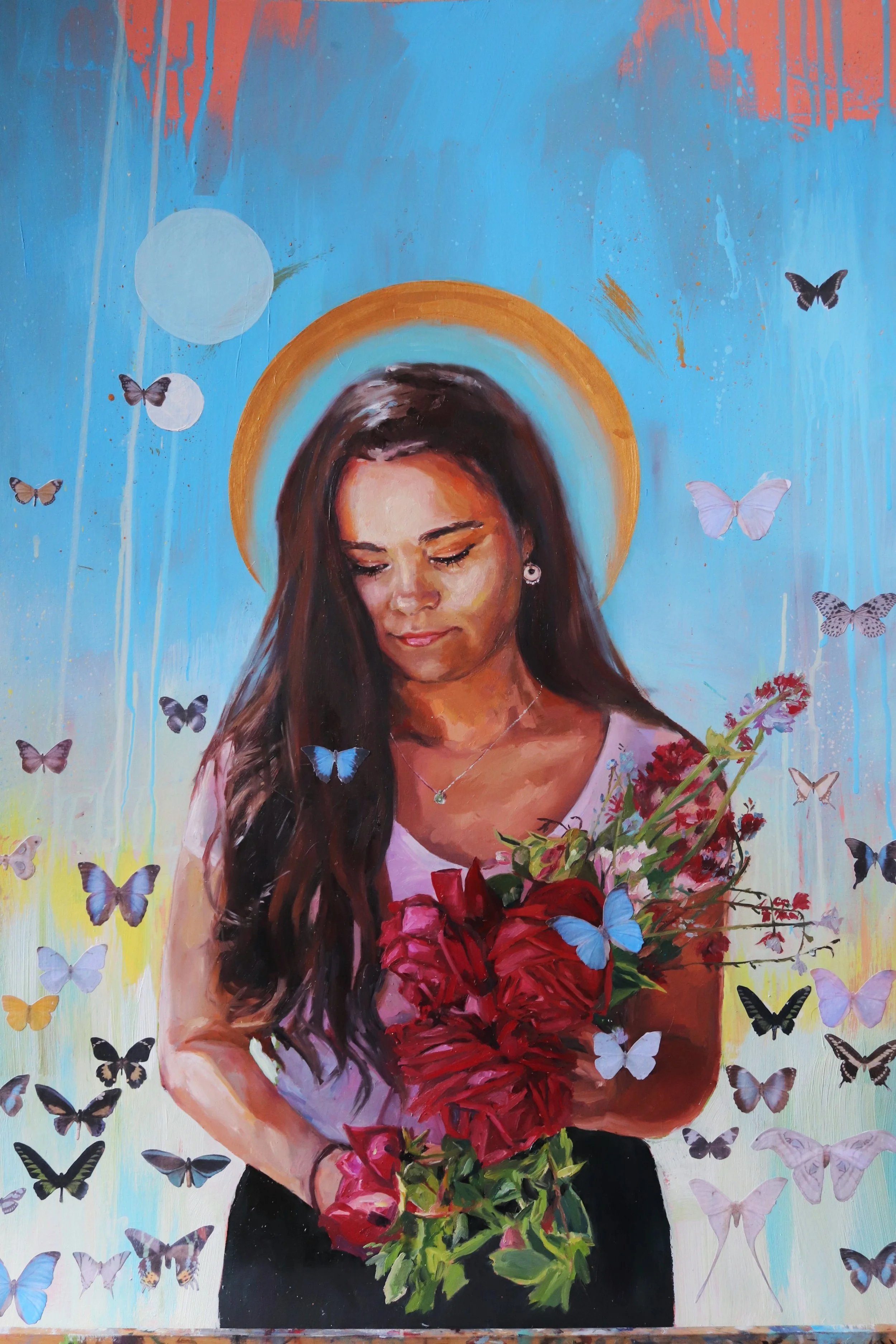 Medium: Mixed Media (Acrylic, Oil, Collage)