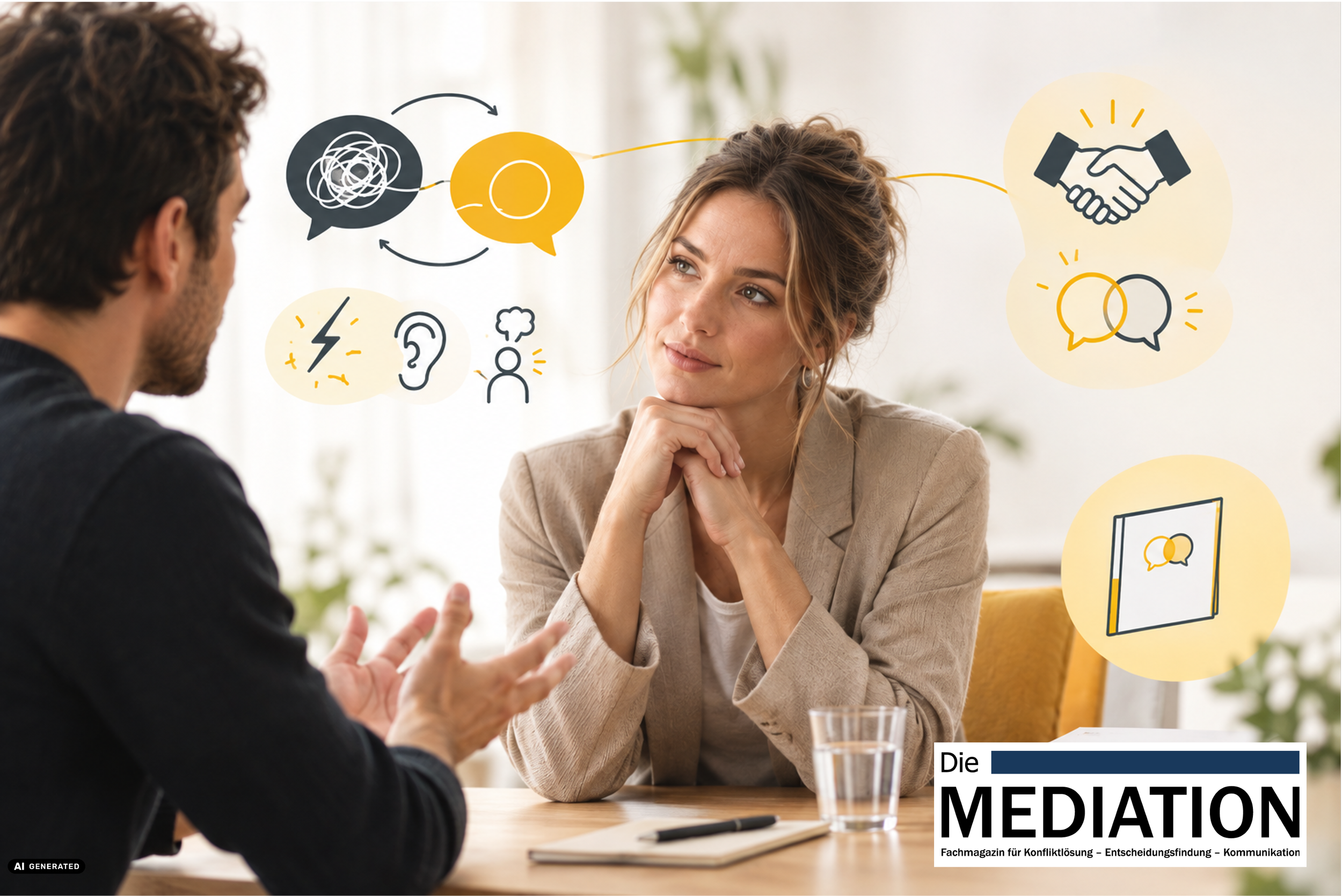 Wenn Gespräche feststecken: Vertrauen aufbauen und Worte finden - Die Mediation
