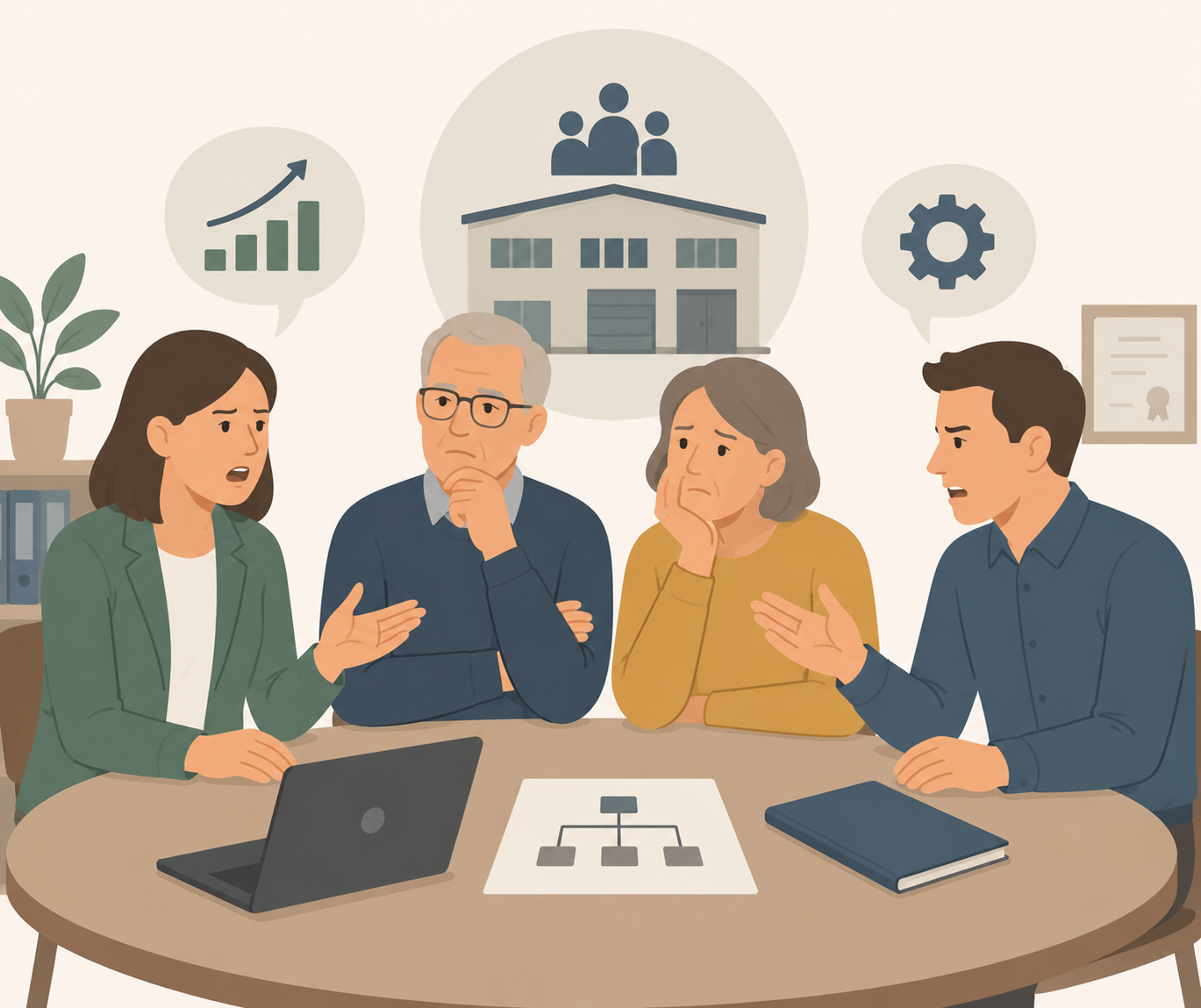 Familienmediation - Konflikte im Familienunternehmen