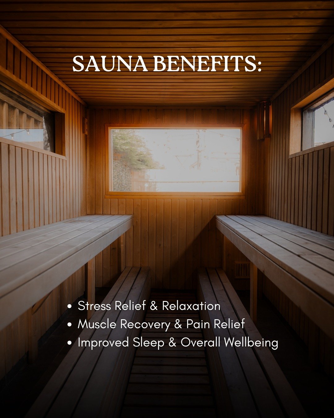 Sauna + cold plunge = the ultimate reset 🔥❄️

Sauna benefits:
✨ Stress relief &amp; deep relaxation
💪 Muscle recovery &amp; pain relief
😴 Improved sleep &amp; overall wellbeing

Cold plunge benefits:
🧊 Reduces muscle soreness &amp; inflammation
⚡