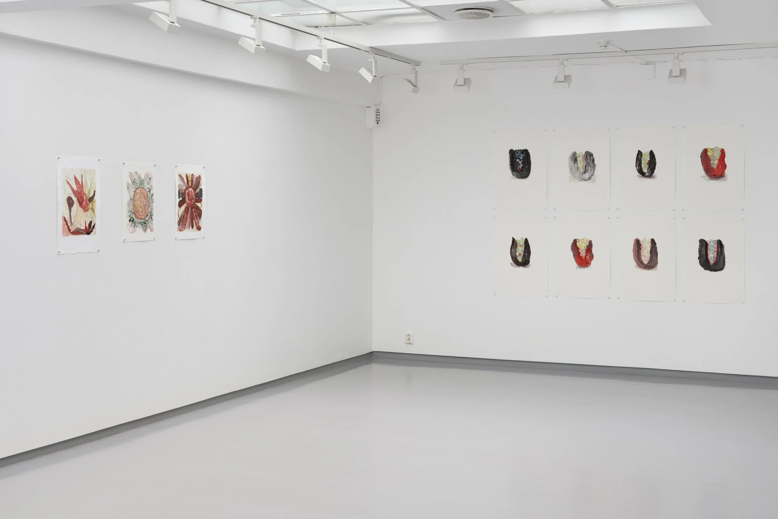 Entre deux eaux / Between two waters – Solo exhibition at Tegnerforbundet, Oslo, Norway, 2025