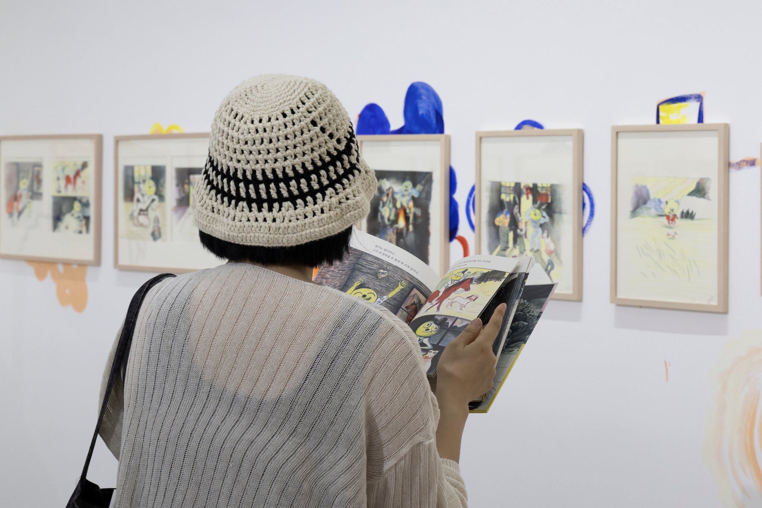 Who’s there? Solo exhibition at Albus Gallery, Seoul, Korea, 2025