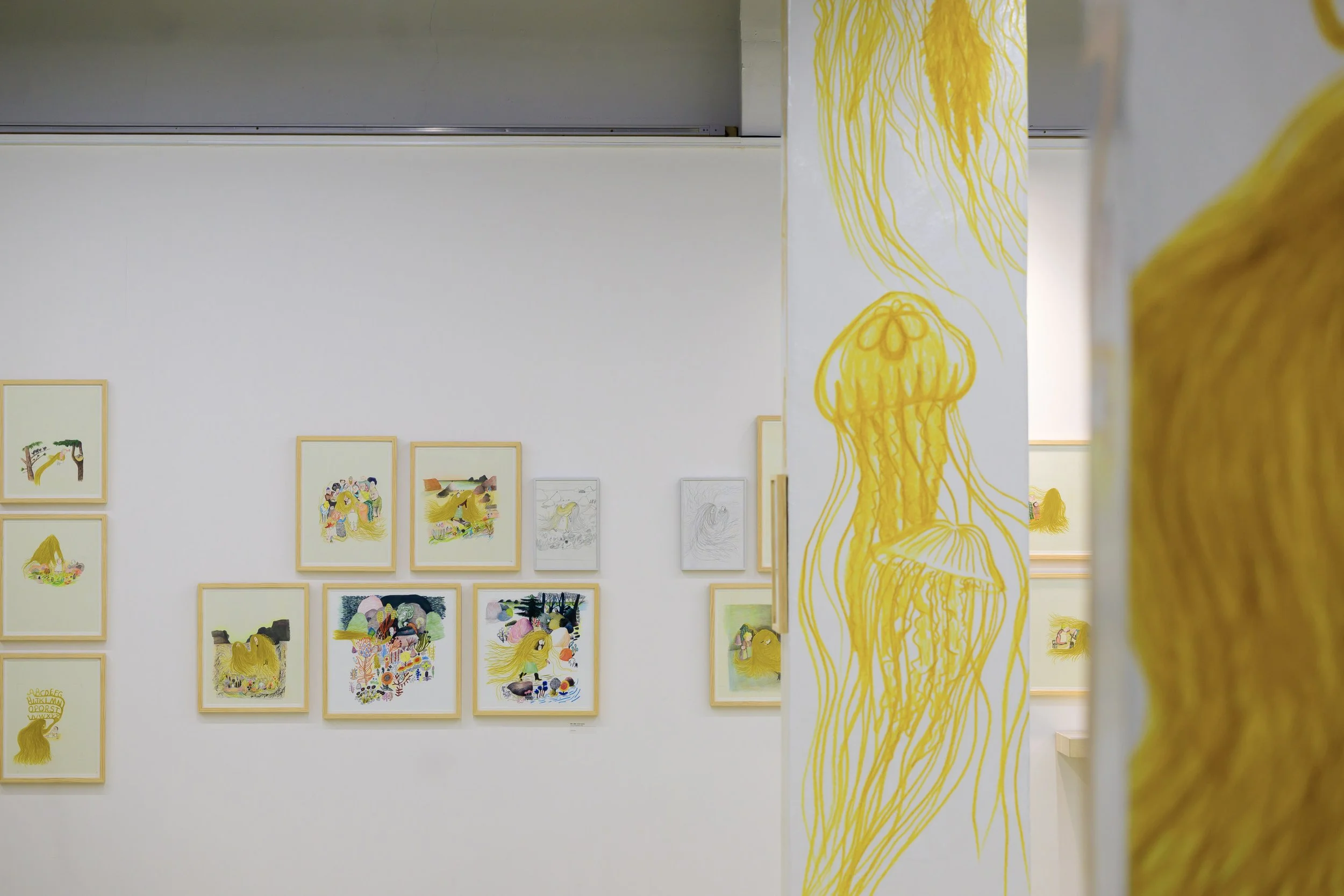 Collective exhibition at the 4th Jeonju International Picture Book Fair, Wansan Library, Jeonju, Korea, 2025