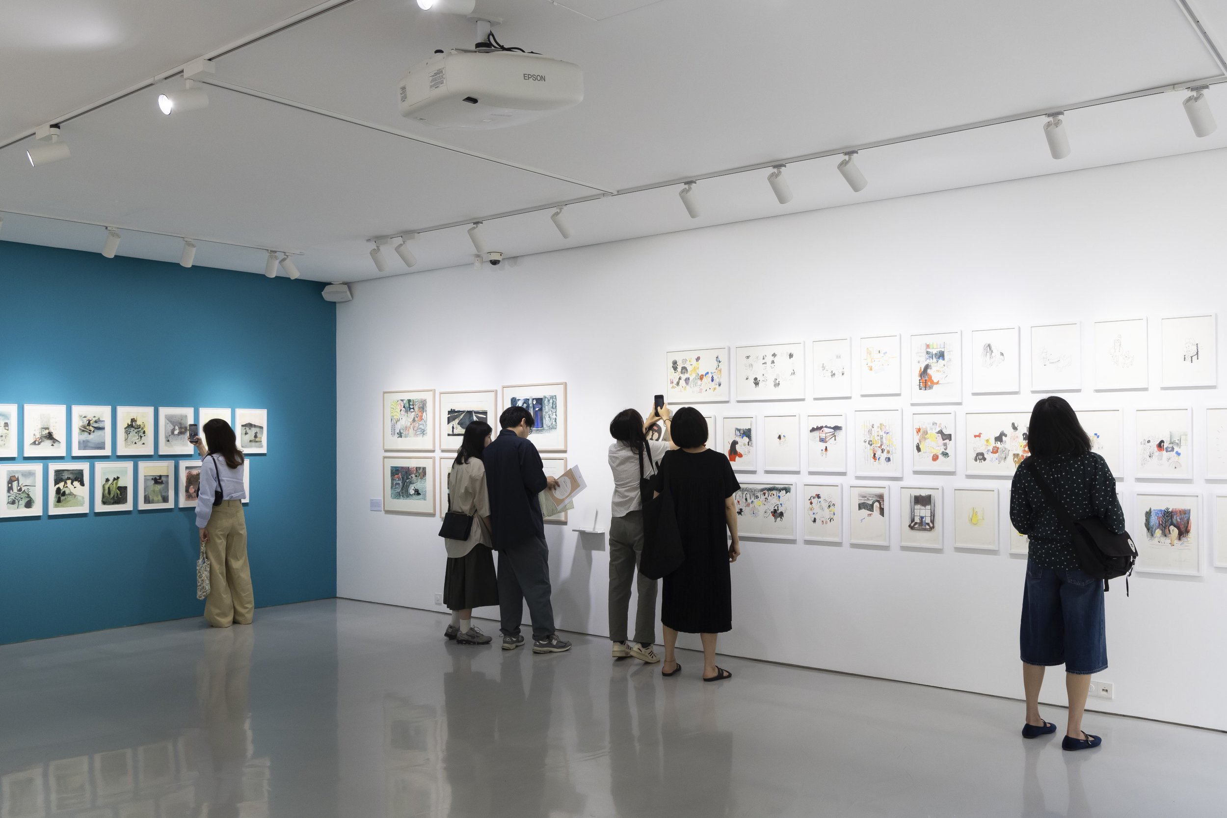 Who’s there? Solo exhibition at Albus Gallery, Seoul, Korea, 2025