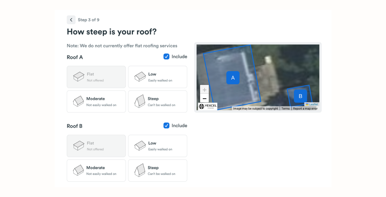 Da' Roofers Instant roofing estimator