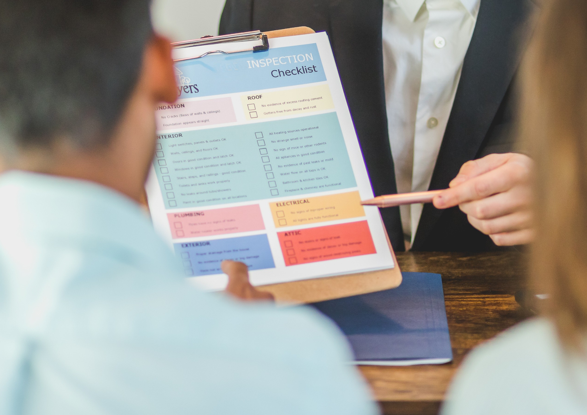 Da' Roofers team explaining roof inspection report step by step