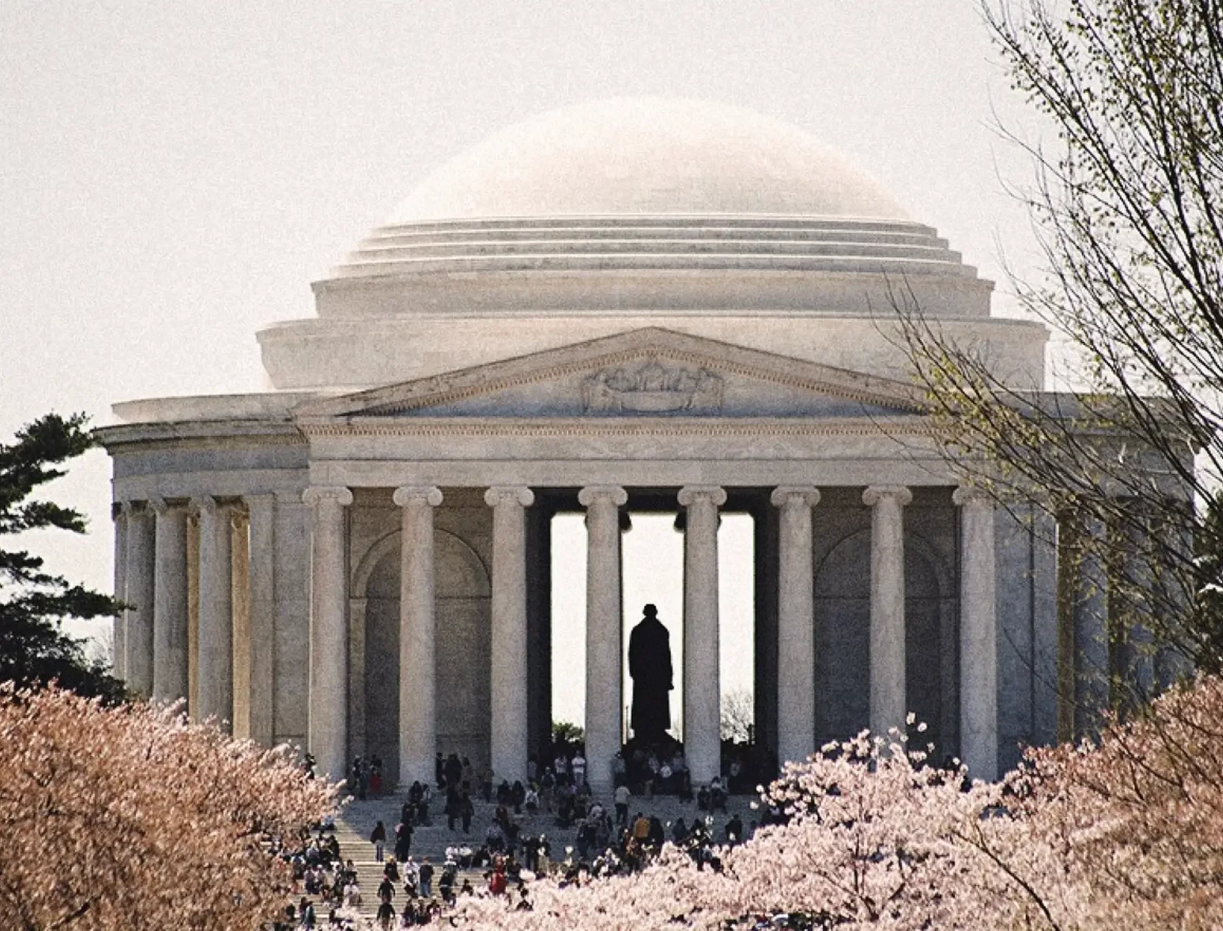 The building of National Mall in Washington DC